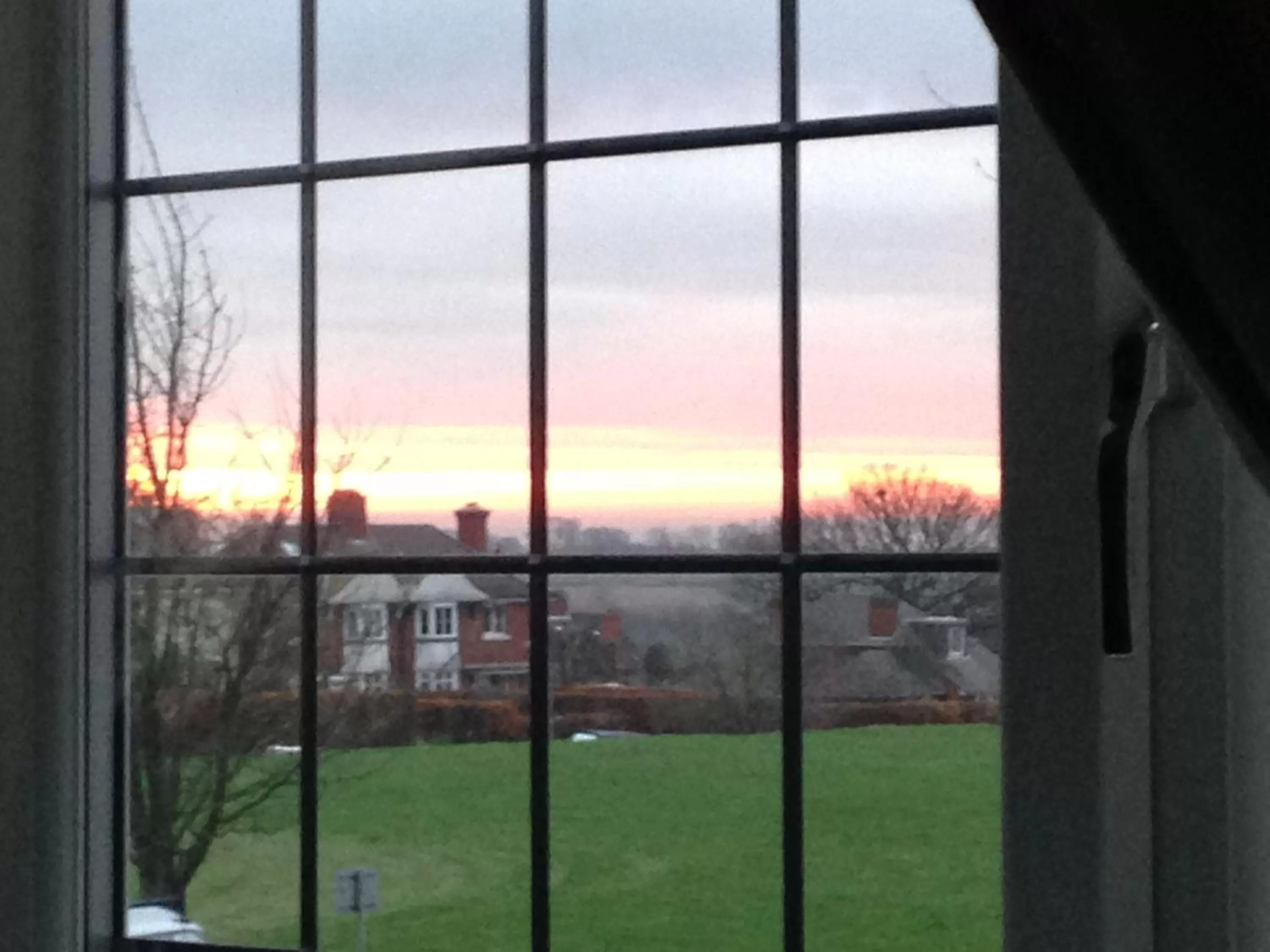 Sunrise in Grange House Bed & Breakfast