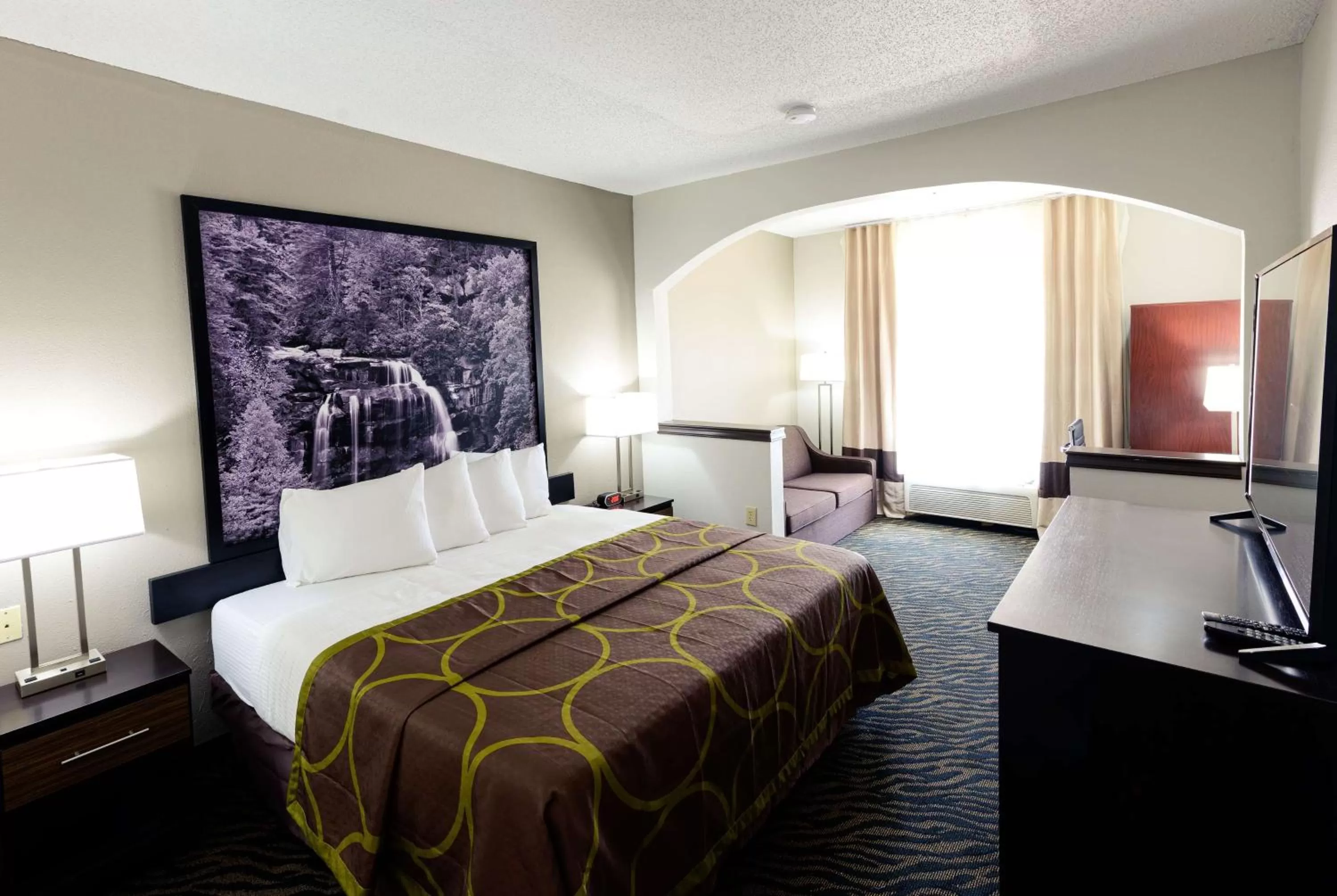 Photo of the whole room, Bed in Super 8 by Wyndham High Point/Greensboro