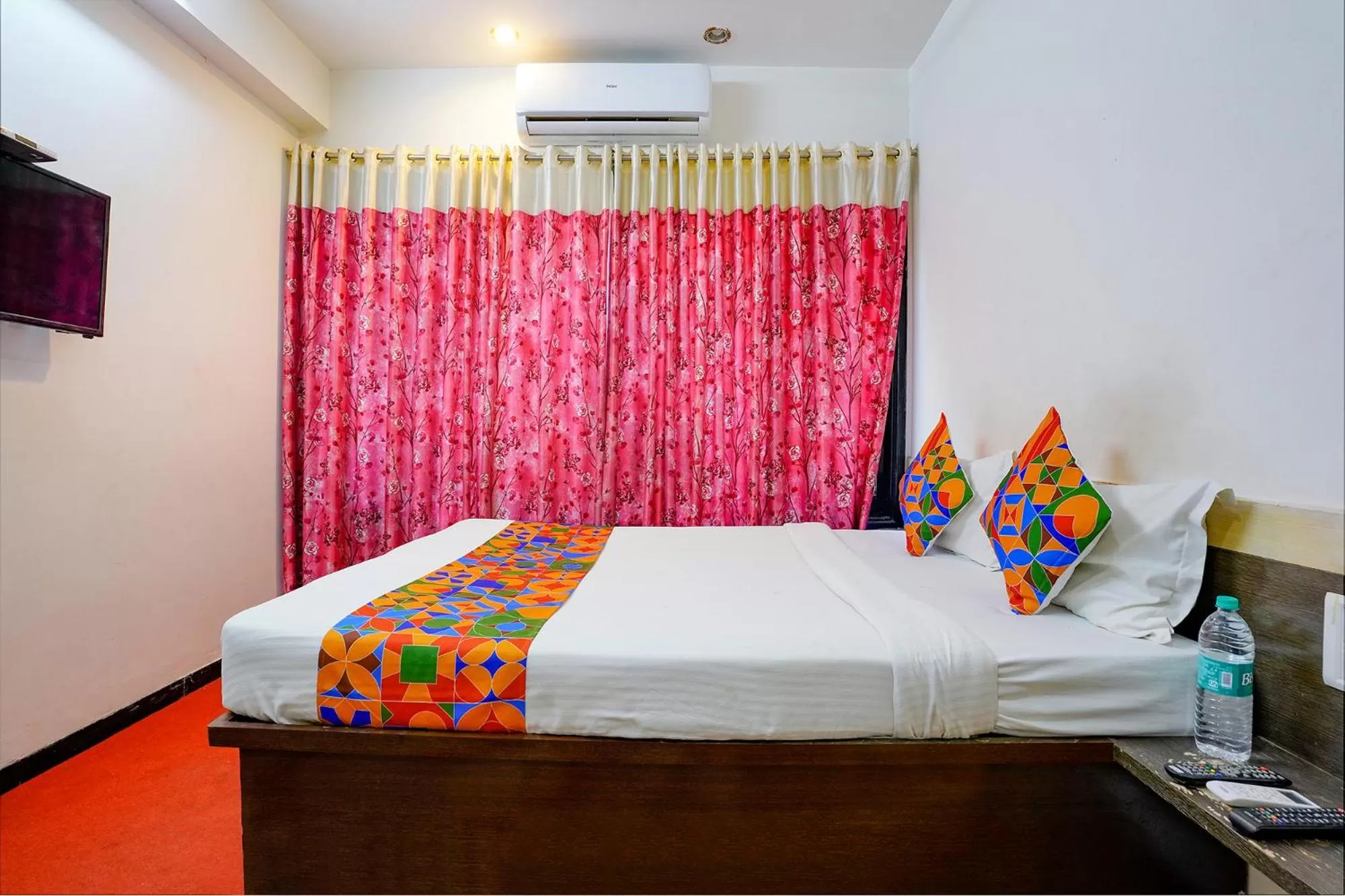 Bed in FabHotel Sai Chatra