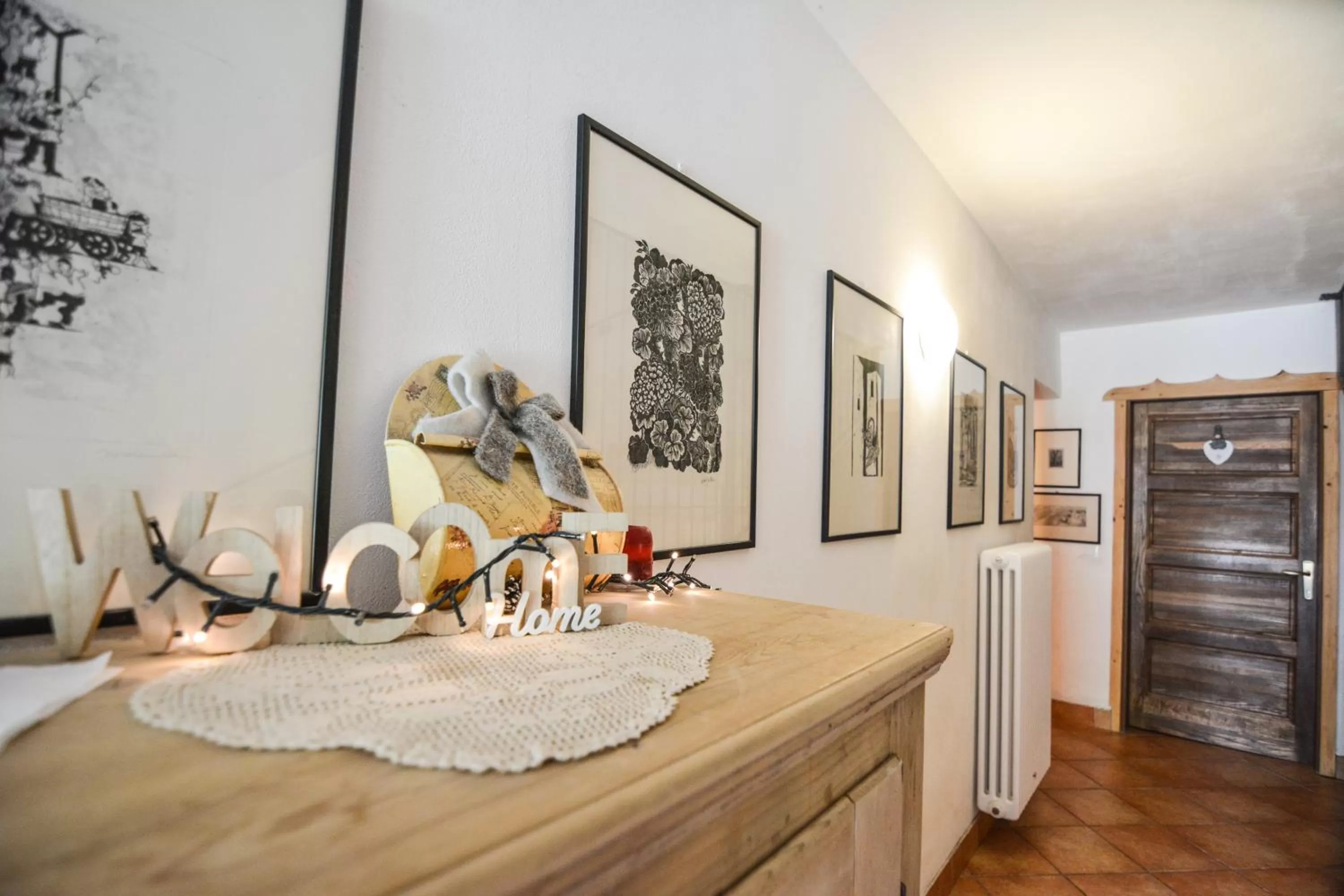 Decorative detail in Agritur Airone Bed & Camping