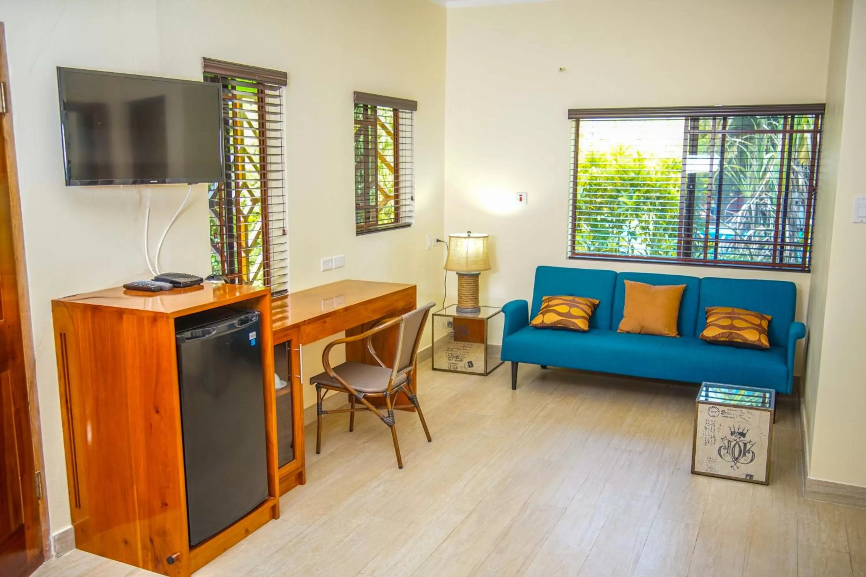 Living room in Sunrise Club Hotel