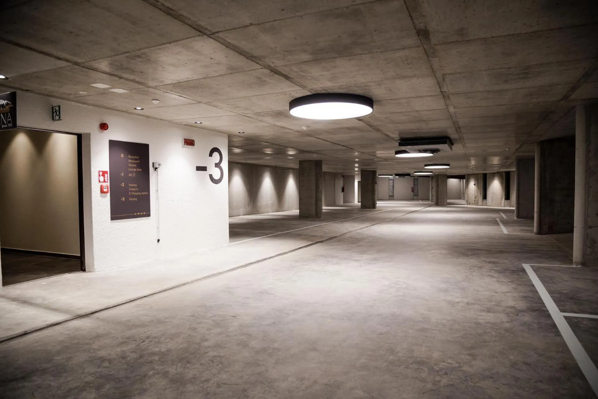 Parking in Freina Mountain Lifestyle Hotel