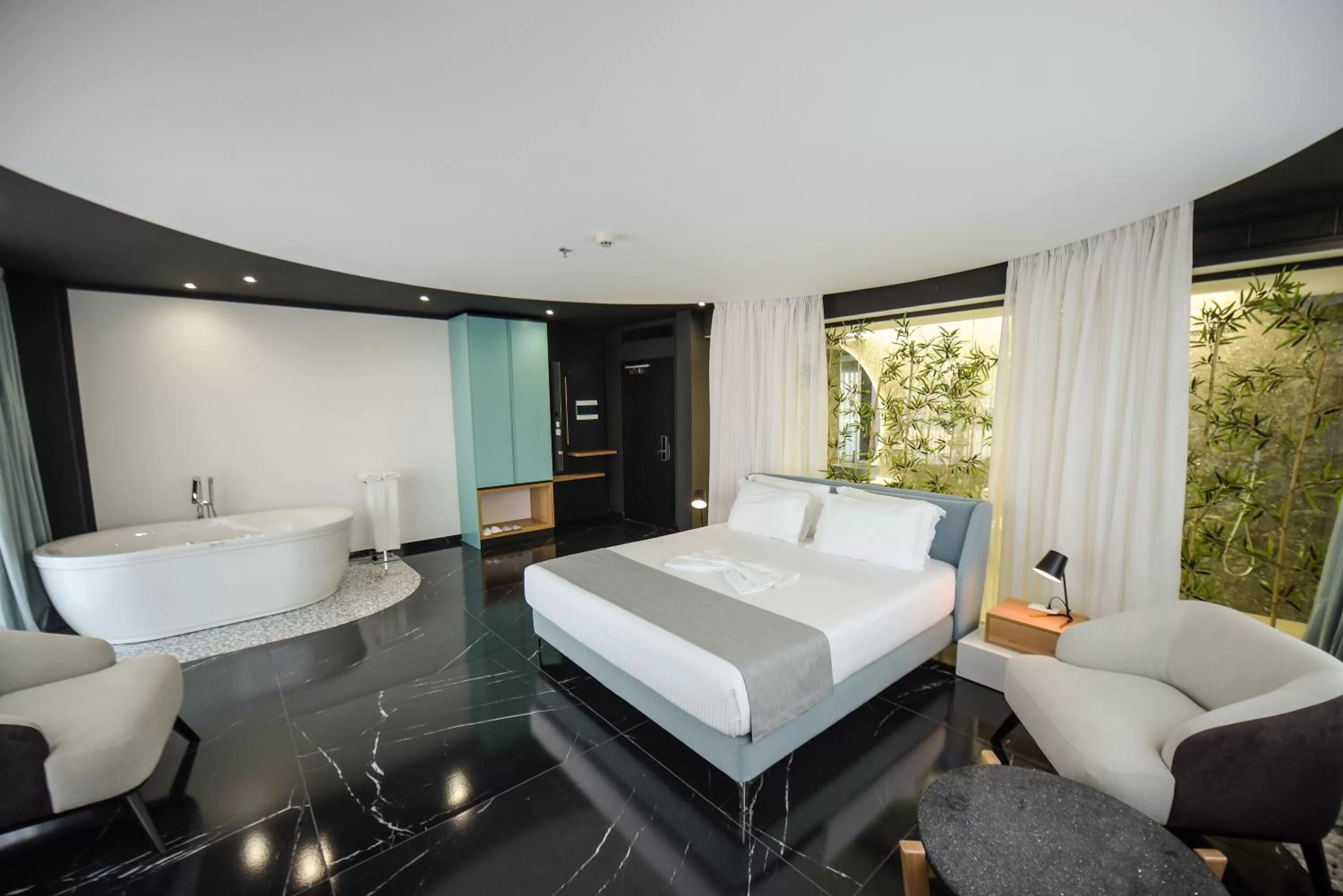 Bed in Amara Hotel & SPA