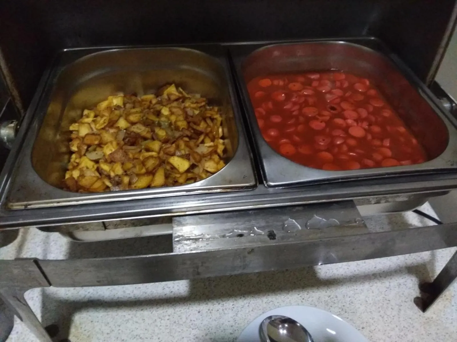 Buffet breakfast in Santa Marina Hotel