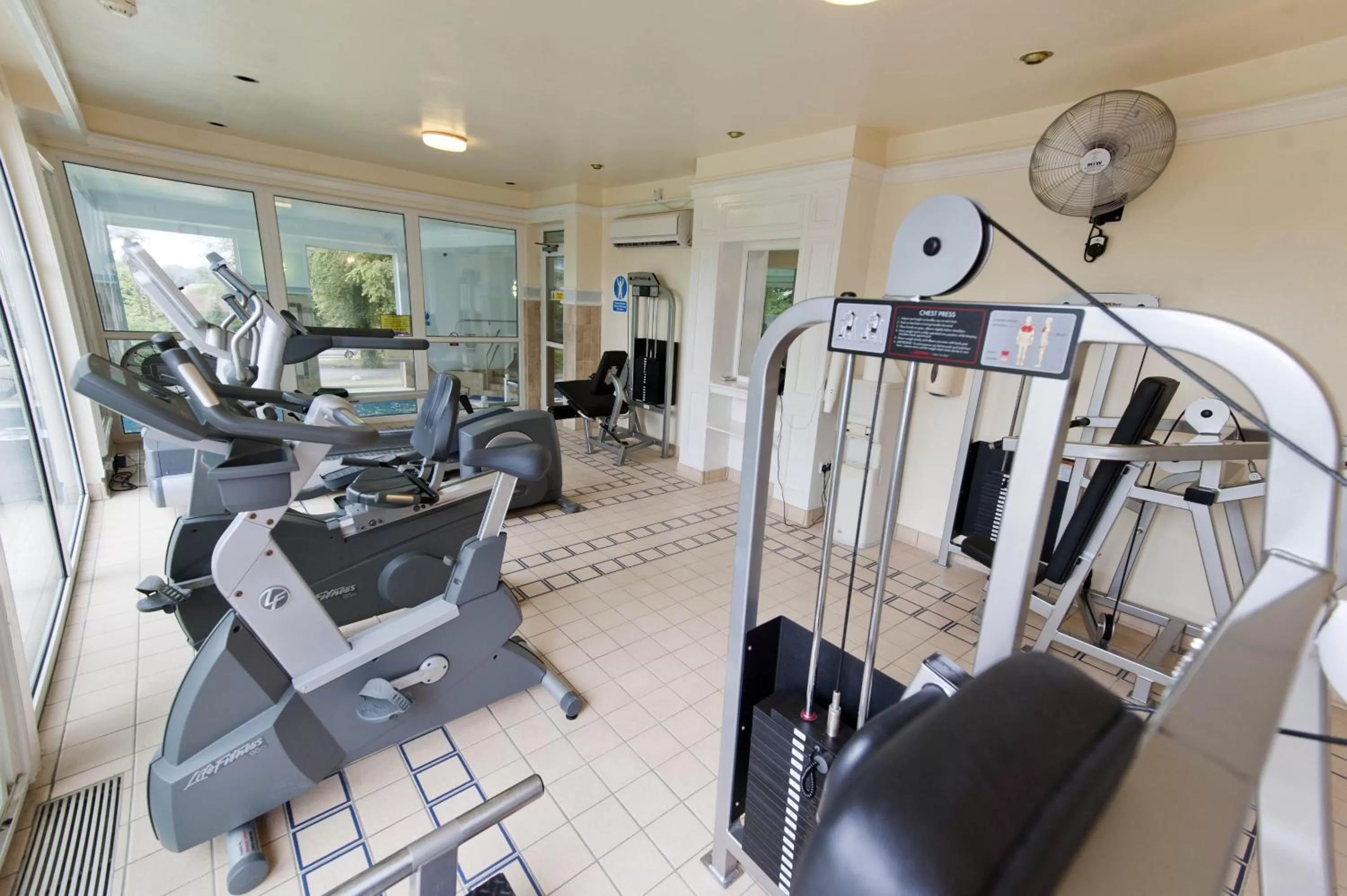 Fitness centre/facilities in Penmere Manor Hotel