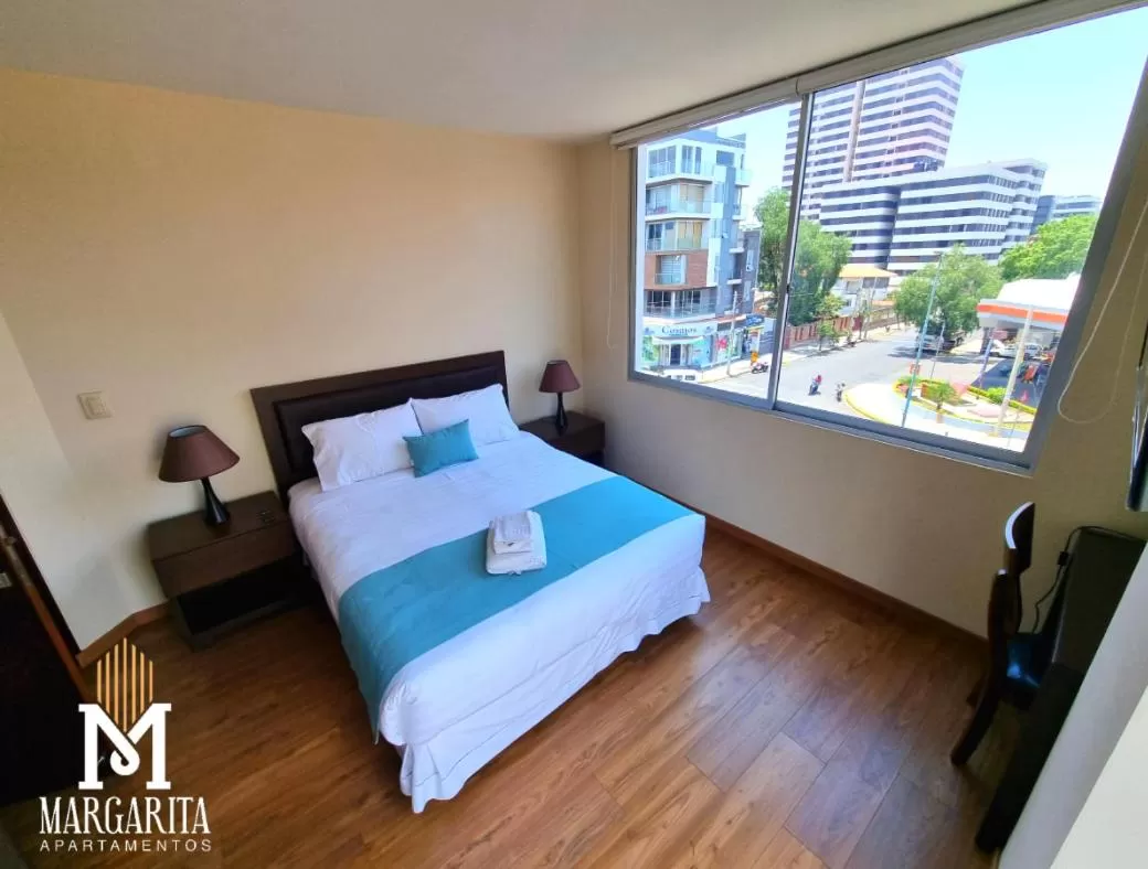 Bed in Margarita Apartamentos