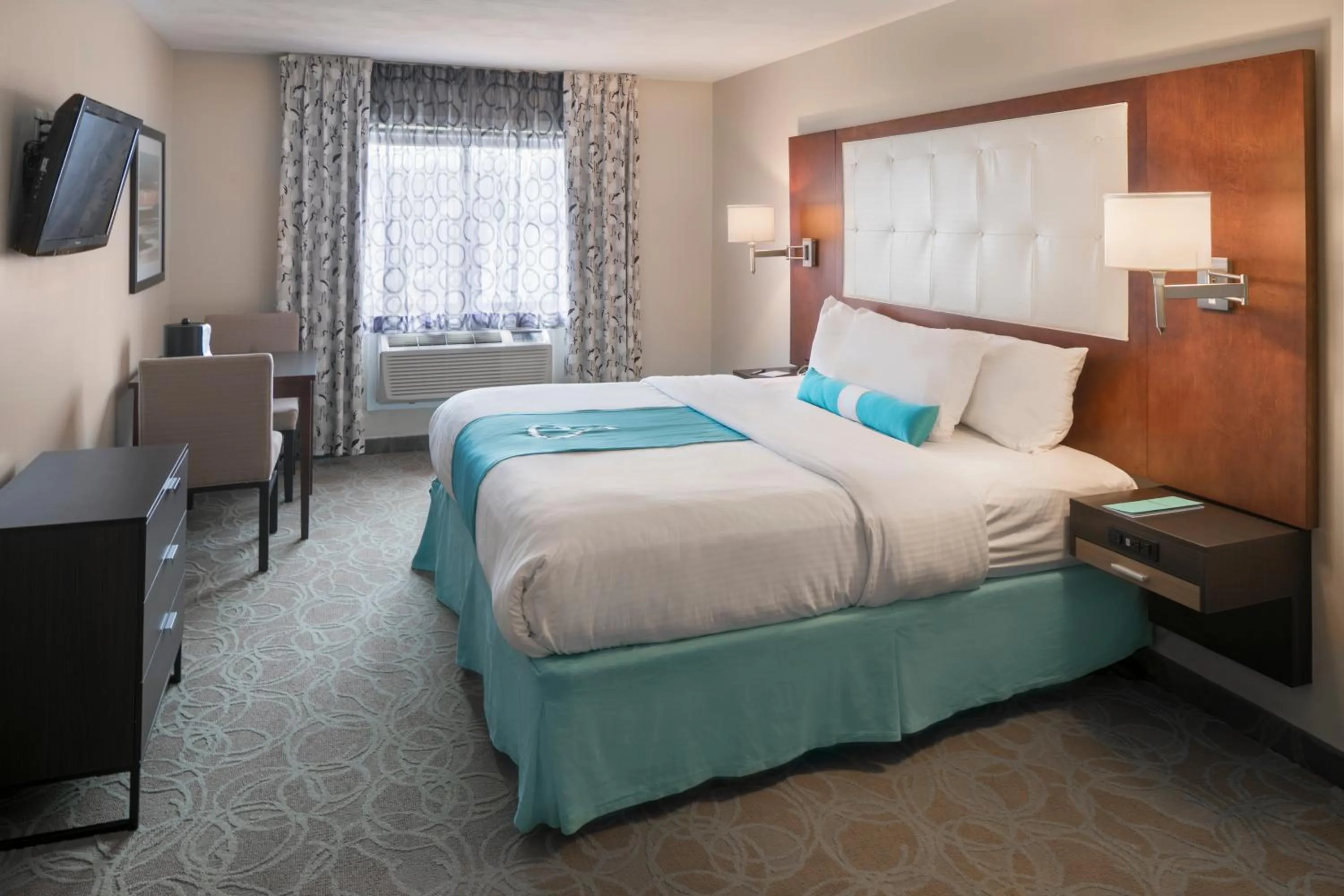 Shower in Aqua Blue Hotel