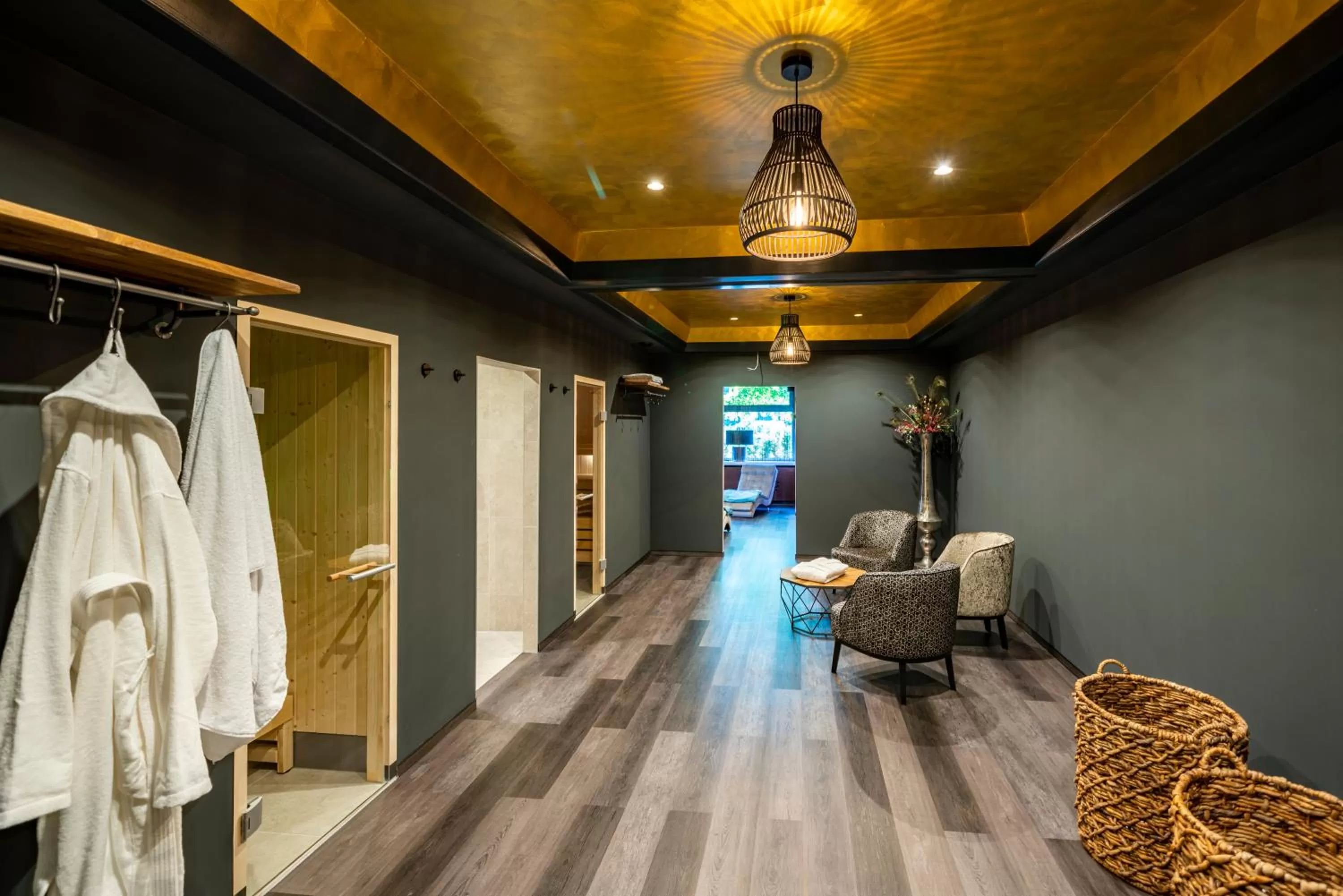 Sauna in Waldhotel Riesebusch