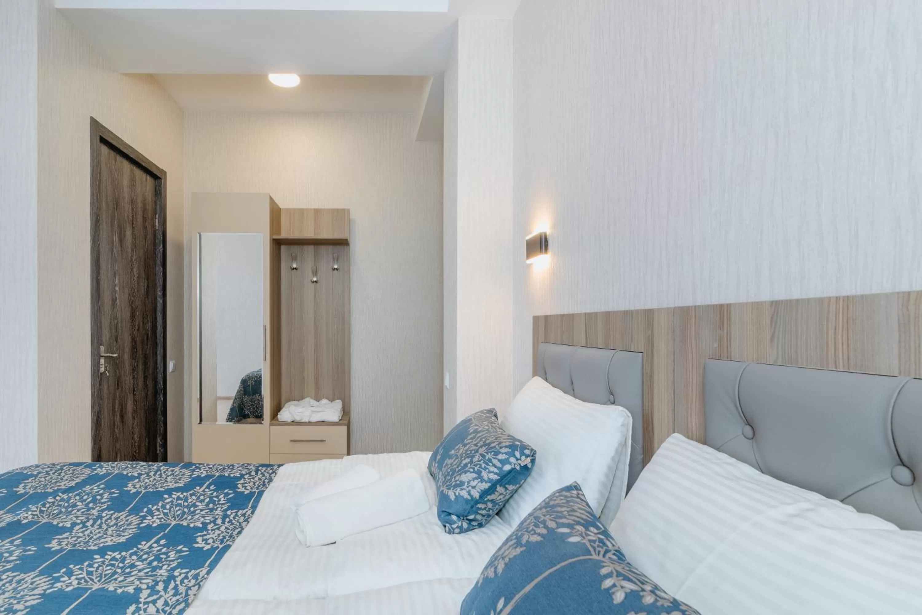 Bed in Vita Gardenia Hotel Tskaltubo