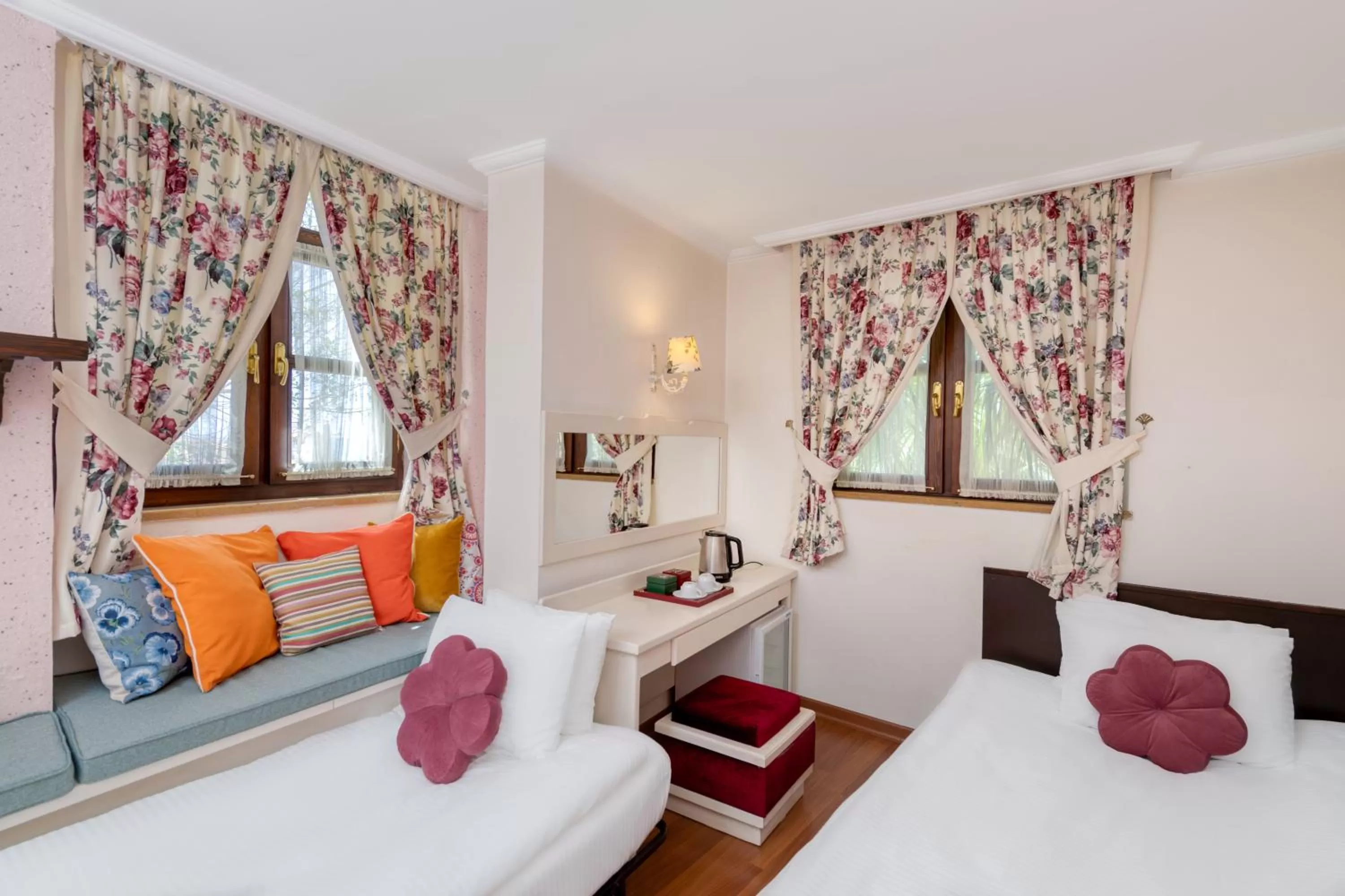 Photo of the whole room, Bed in Adalya Port Hotel