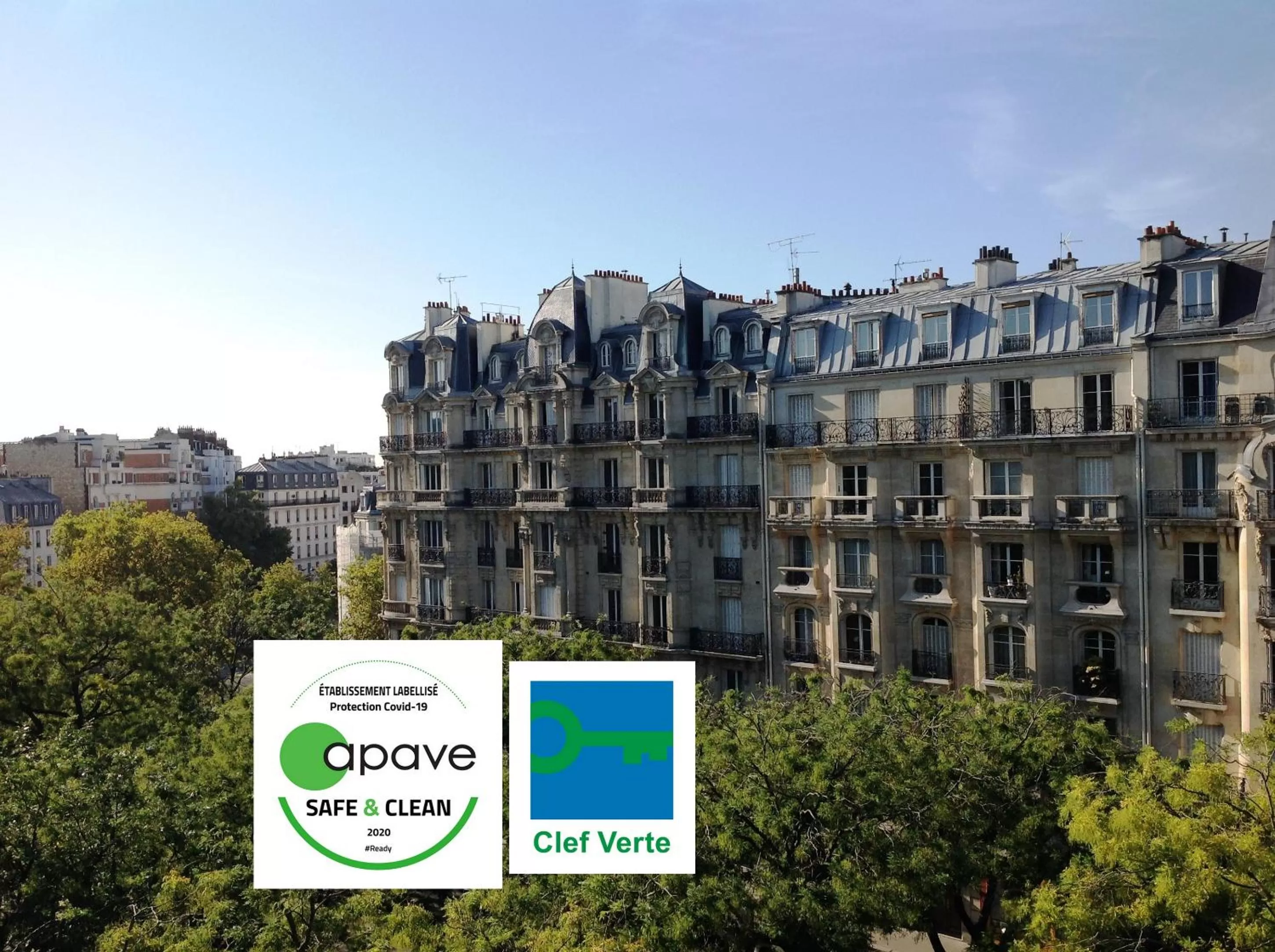 City view in Hôtel Du Printemps