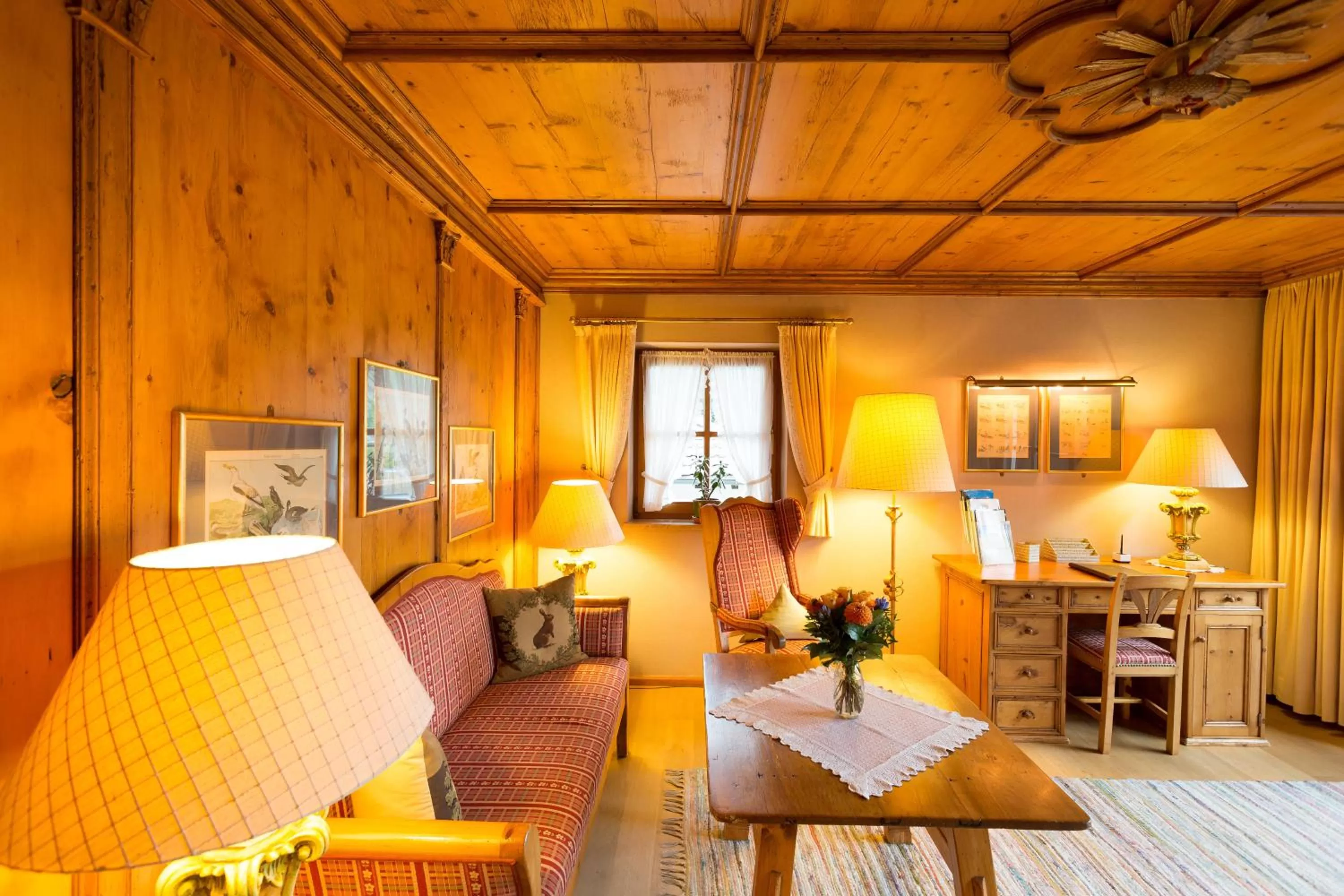 Living room in Reindl's Partenkirchener Hof