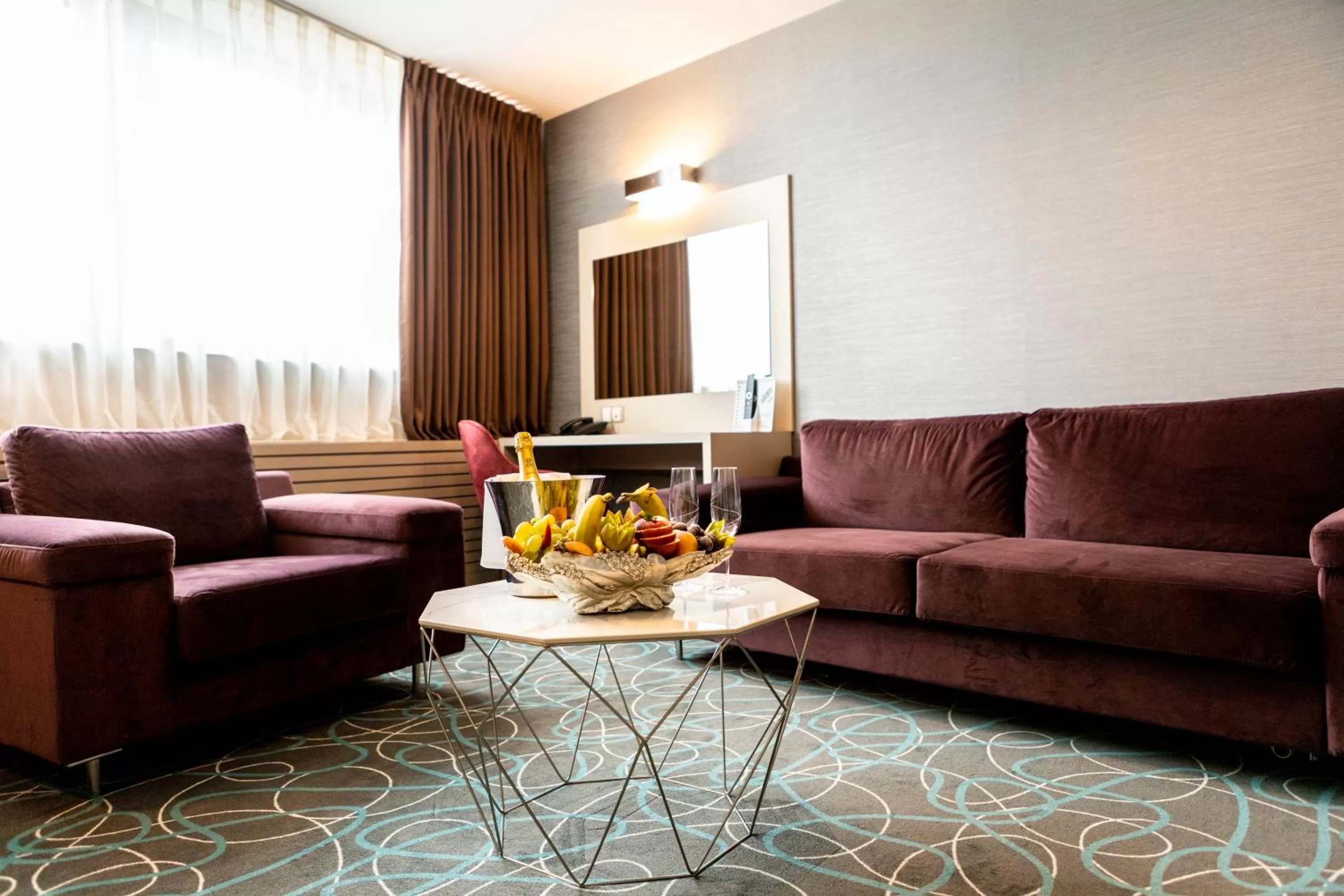 Living room in Hotel Bulgaria