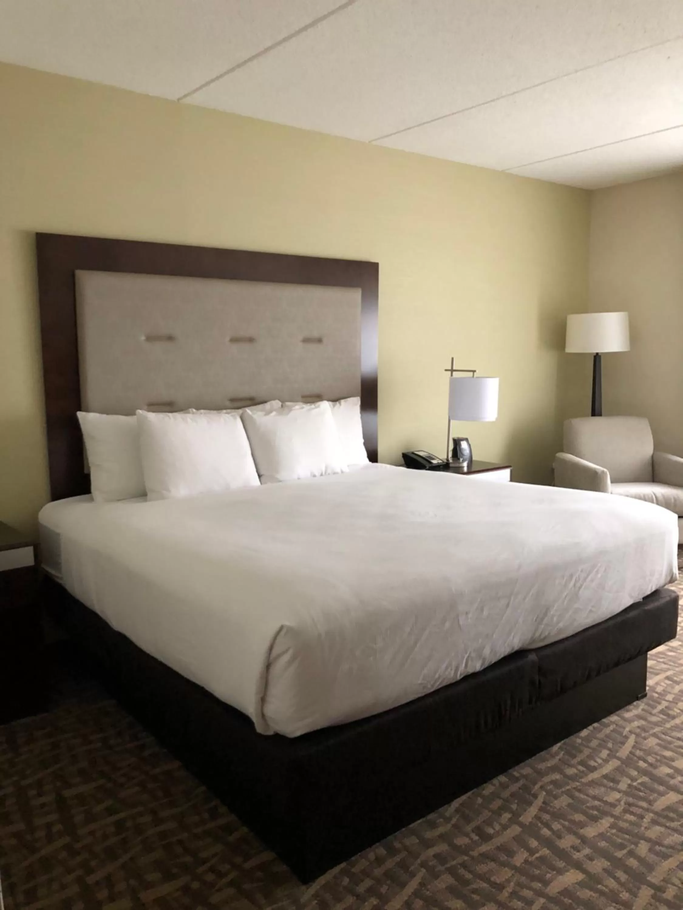 Bedroom, Bed in Wyndham Garden Buffalo Downtown