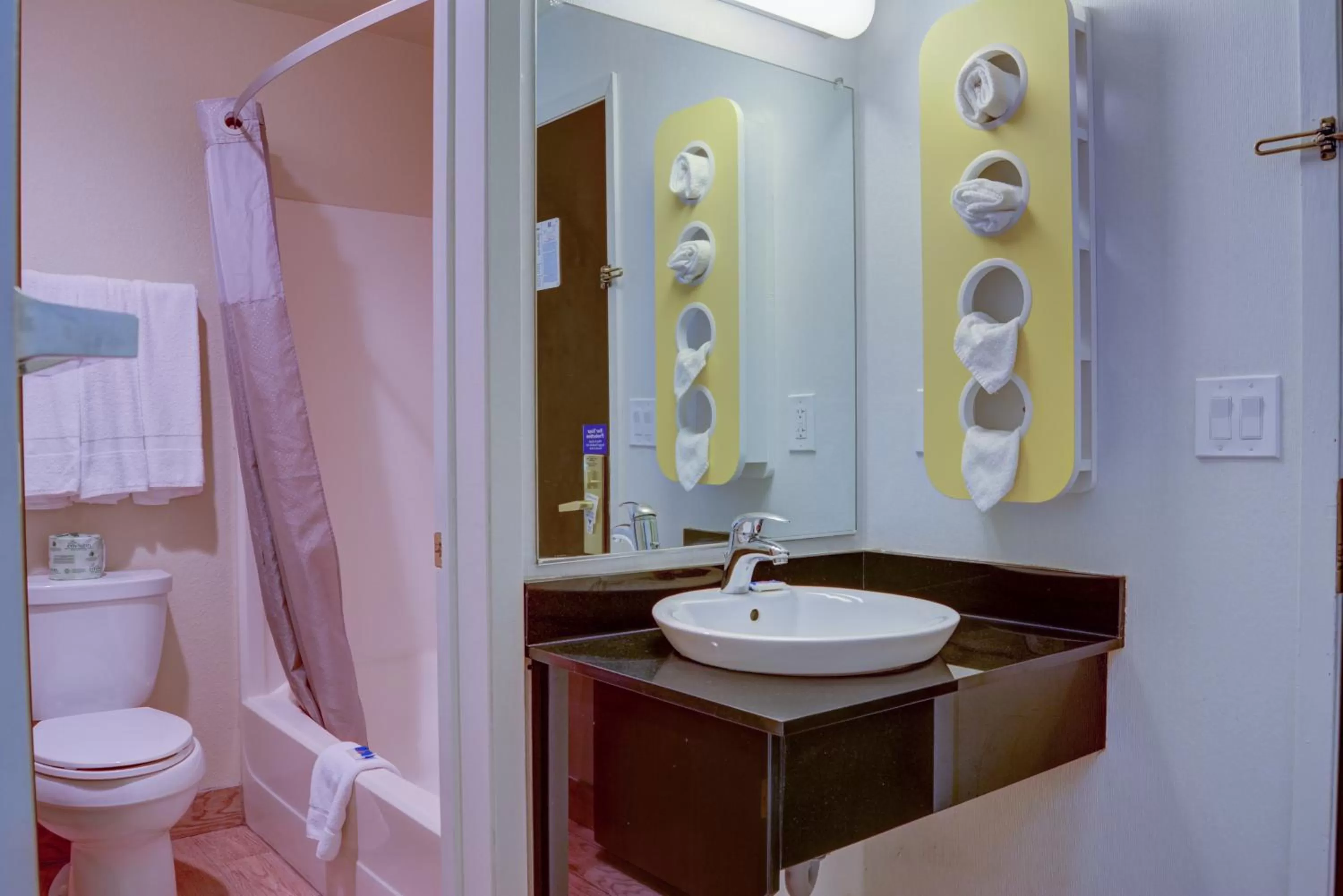 Bathroom in Motel 6-The Dalles, OR