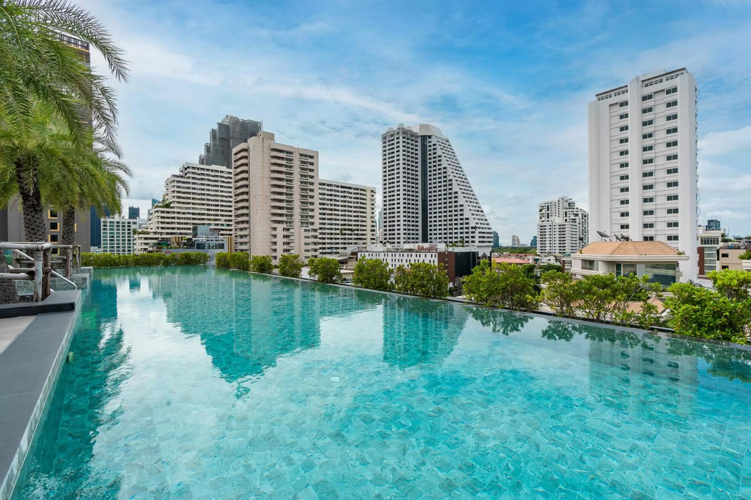 Pool view in SureStay Plus by Best Western Sukhumvit 2