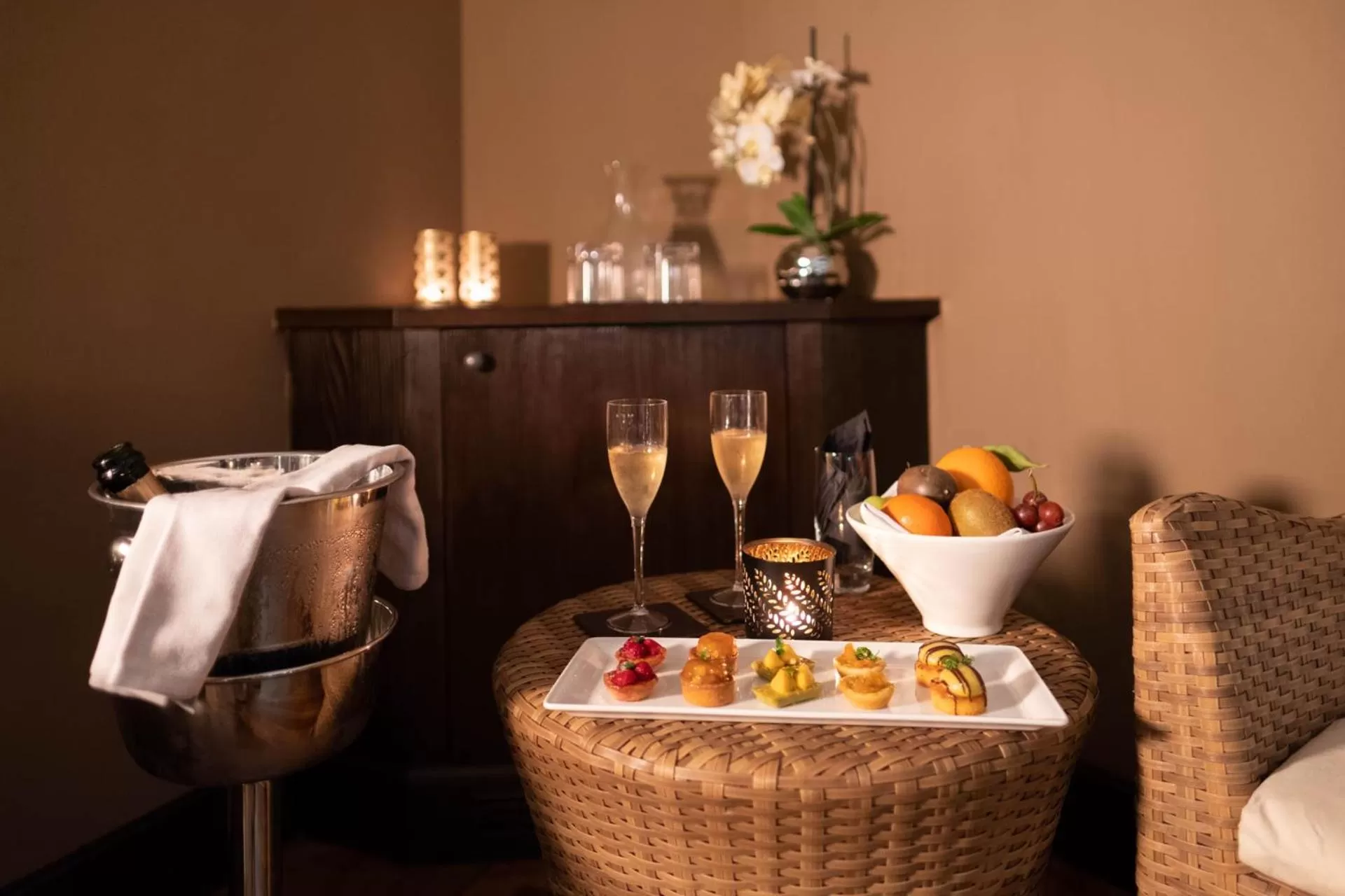 Food and drinks in Chalet RoyAlp Hôtel & Spa