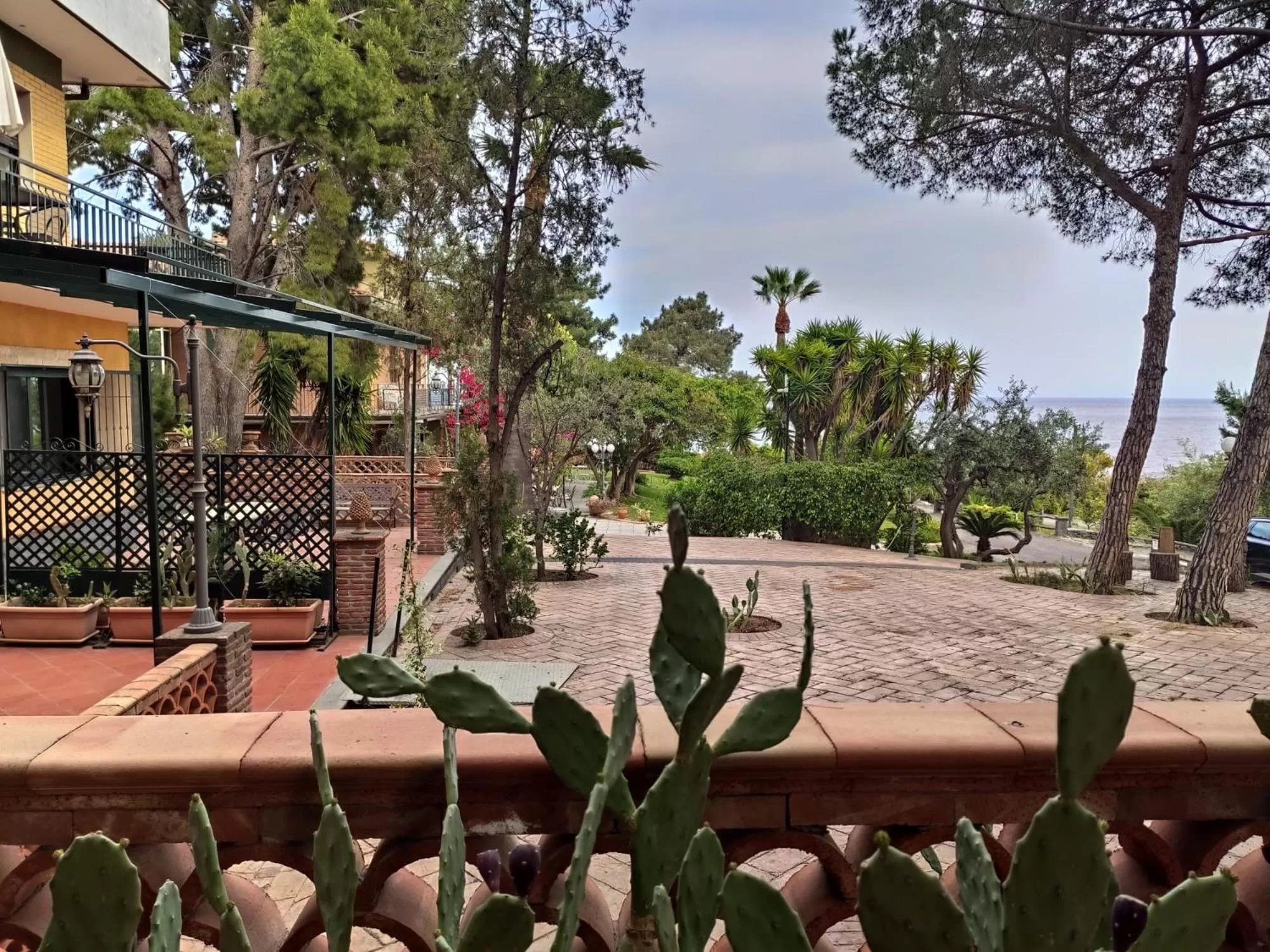 Garden view in Villa delle Palme