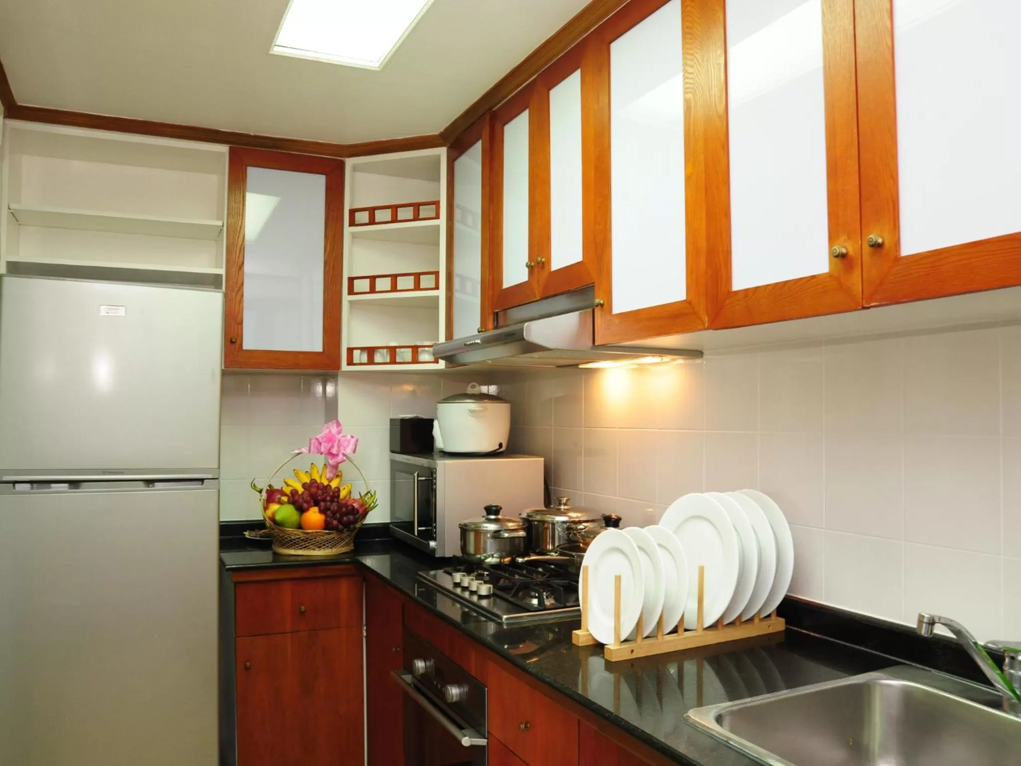 Kitchen or kitchenette in Riverside Serviced Apartments