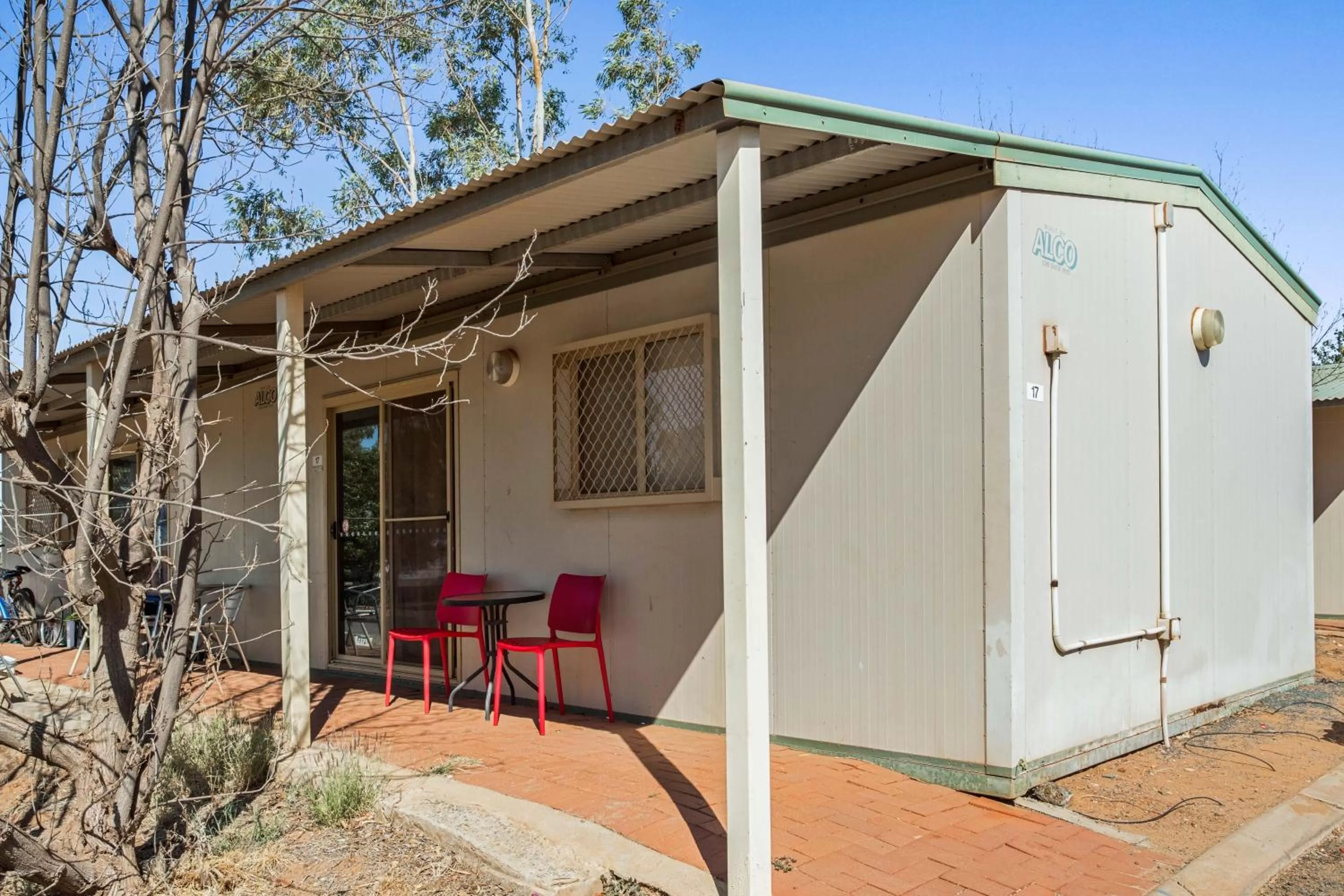 Patio in AAOK Karratha Caravan Park