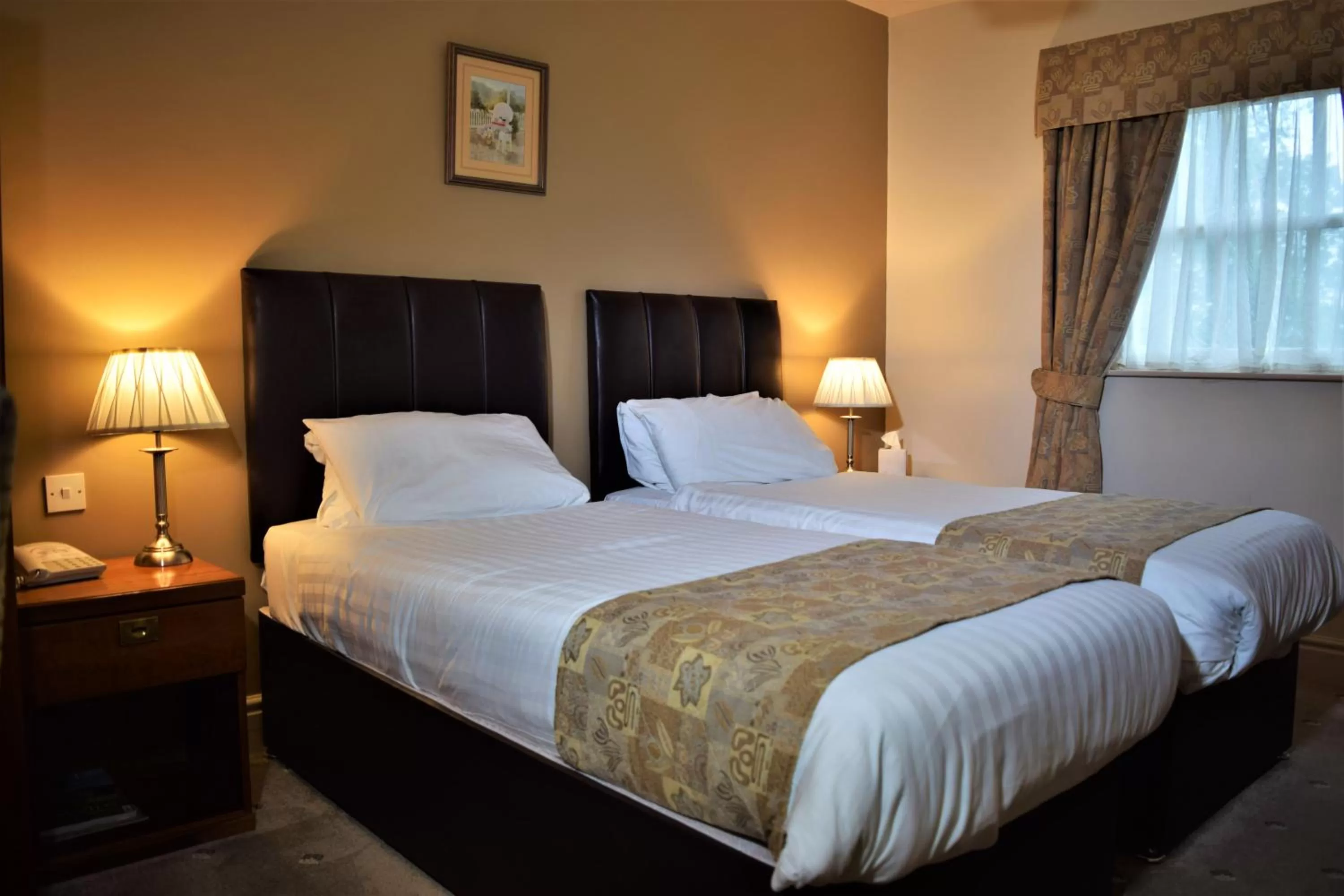 Bed in Healds Hall Hotel