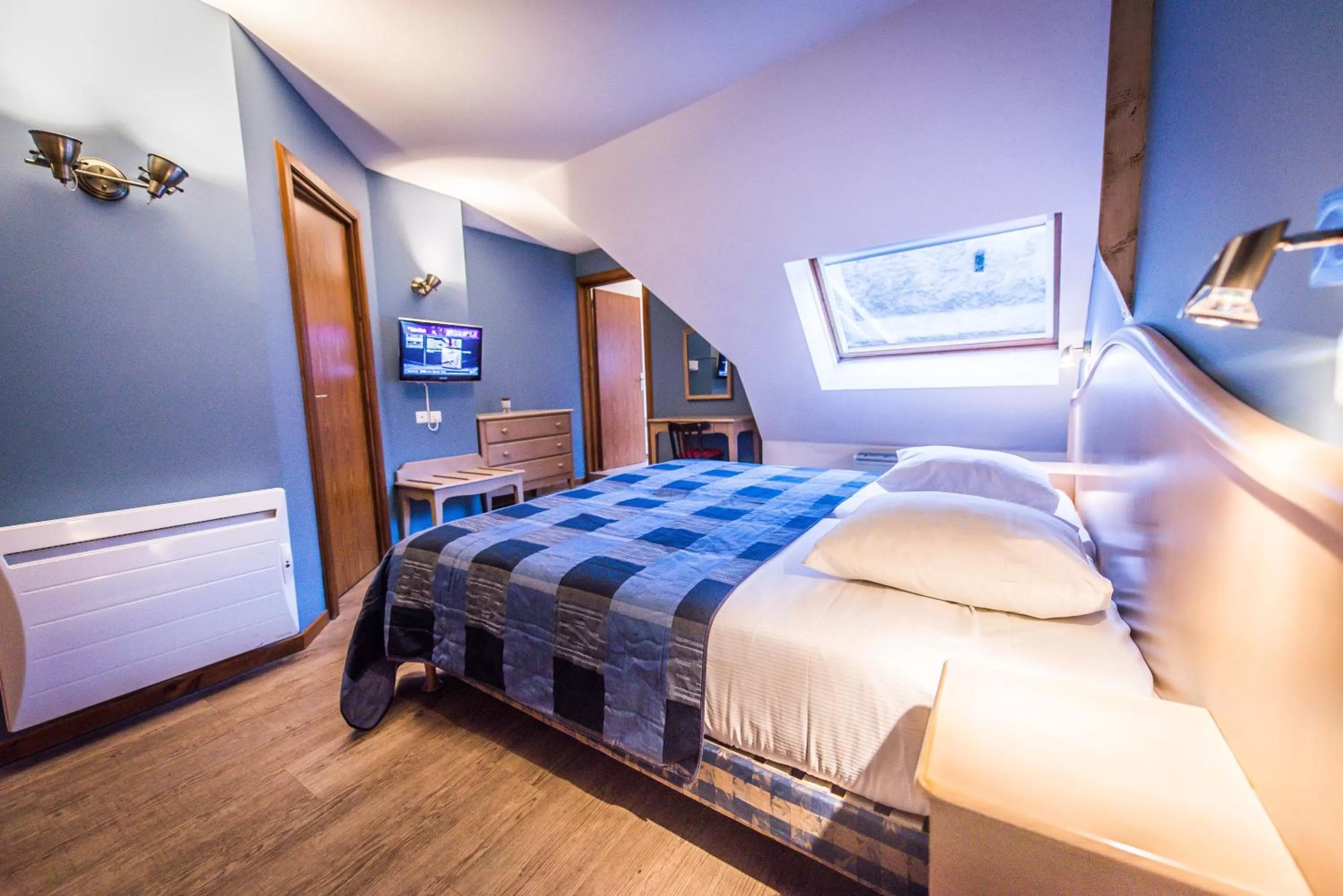 Bed in Hôtel Au Lion