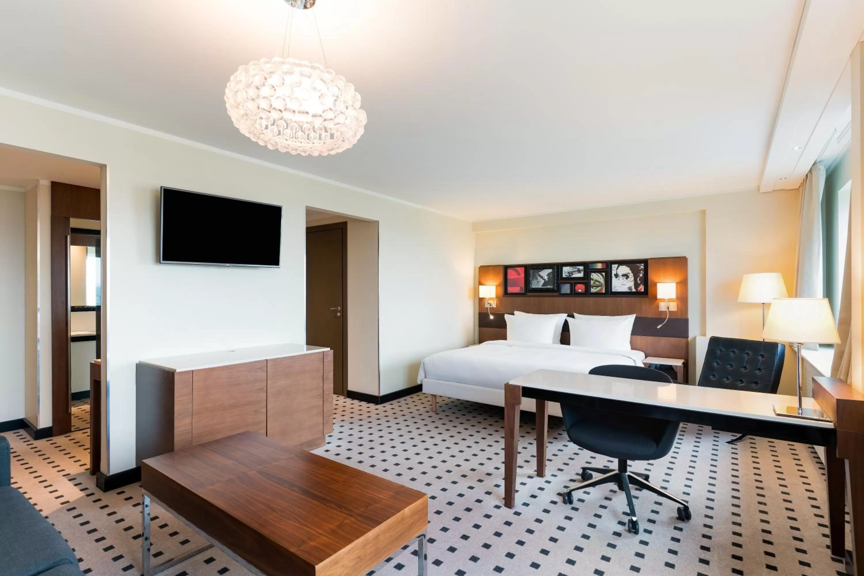 Bed in Radisson Blu Latvija Conference & Spa Hotel, Riga