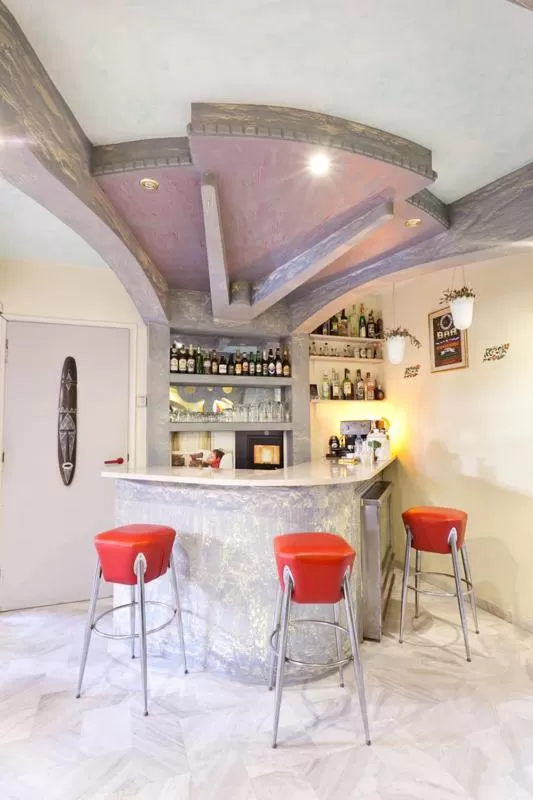 Lobby or reception, Lounge/Bar in Nomads Meteora