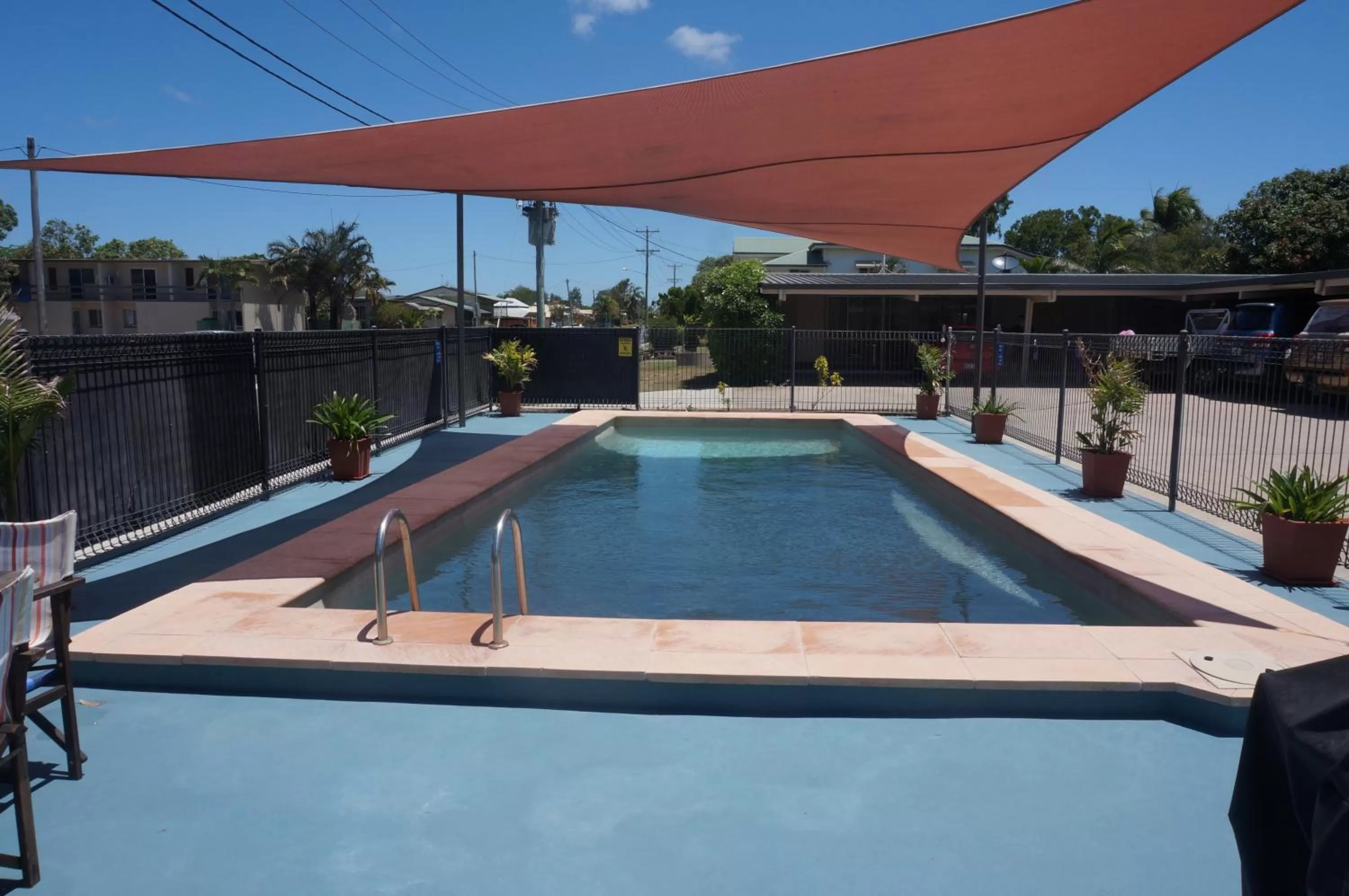 Swimming pool in A & A Motel