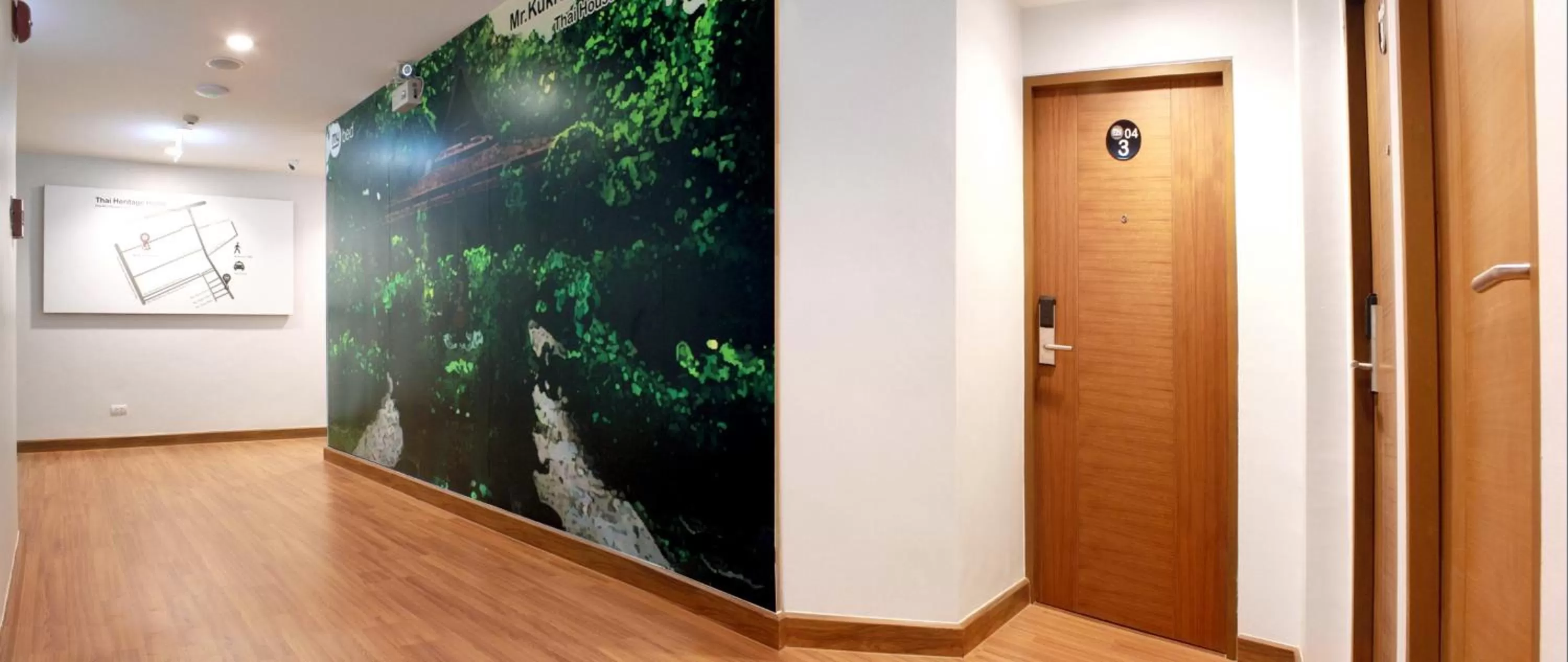 Decorative detail in Mybed Sathorn Hotel