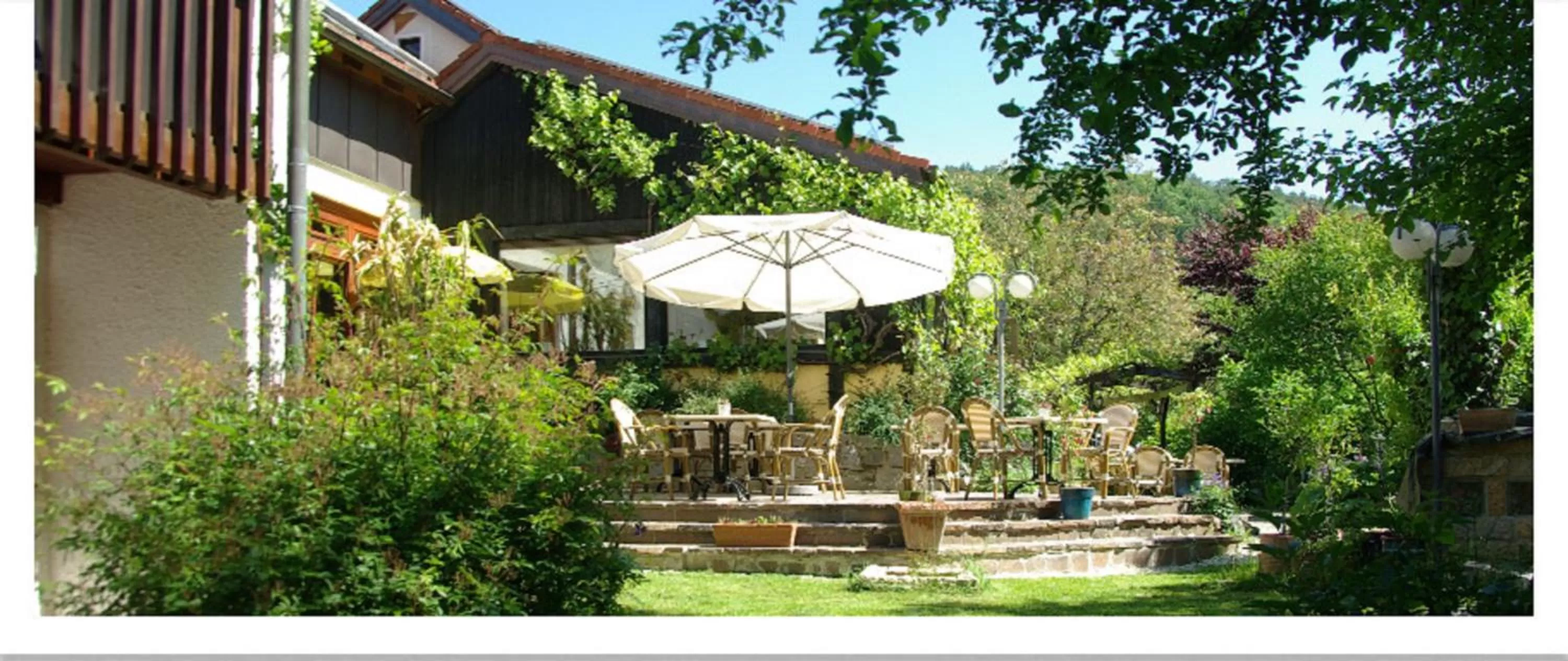 Balcony/Terrace in Hotel "Die Kupferpfanne"