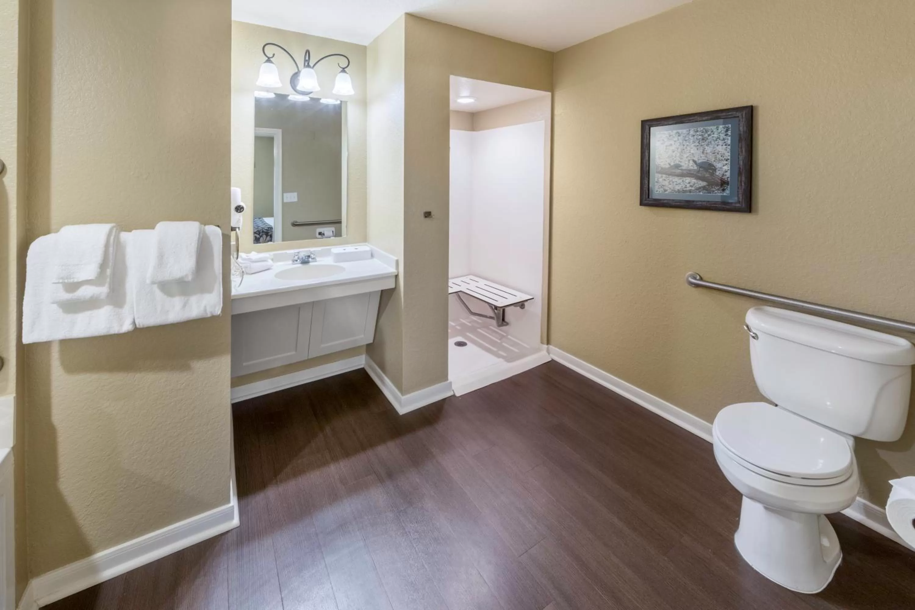 Bathroom in Holiday Inn Club Vacations Piney Shores Resort at Lake Conroe