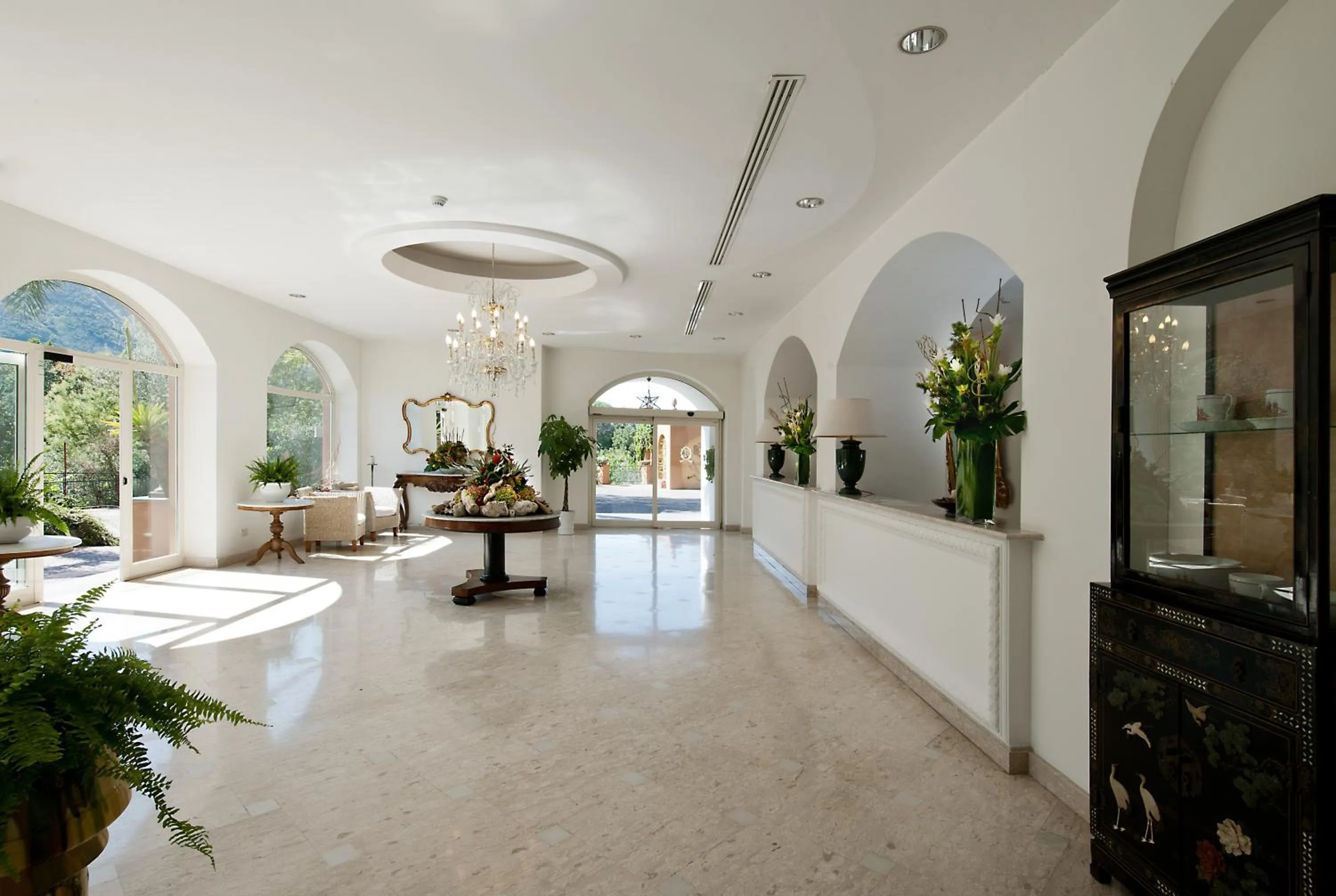 Lobby or reception in Hotel dei Congressi