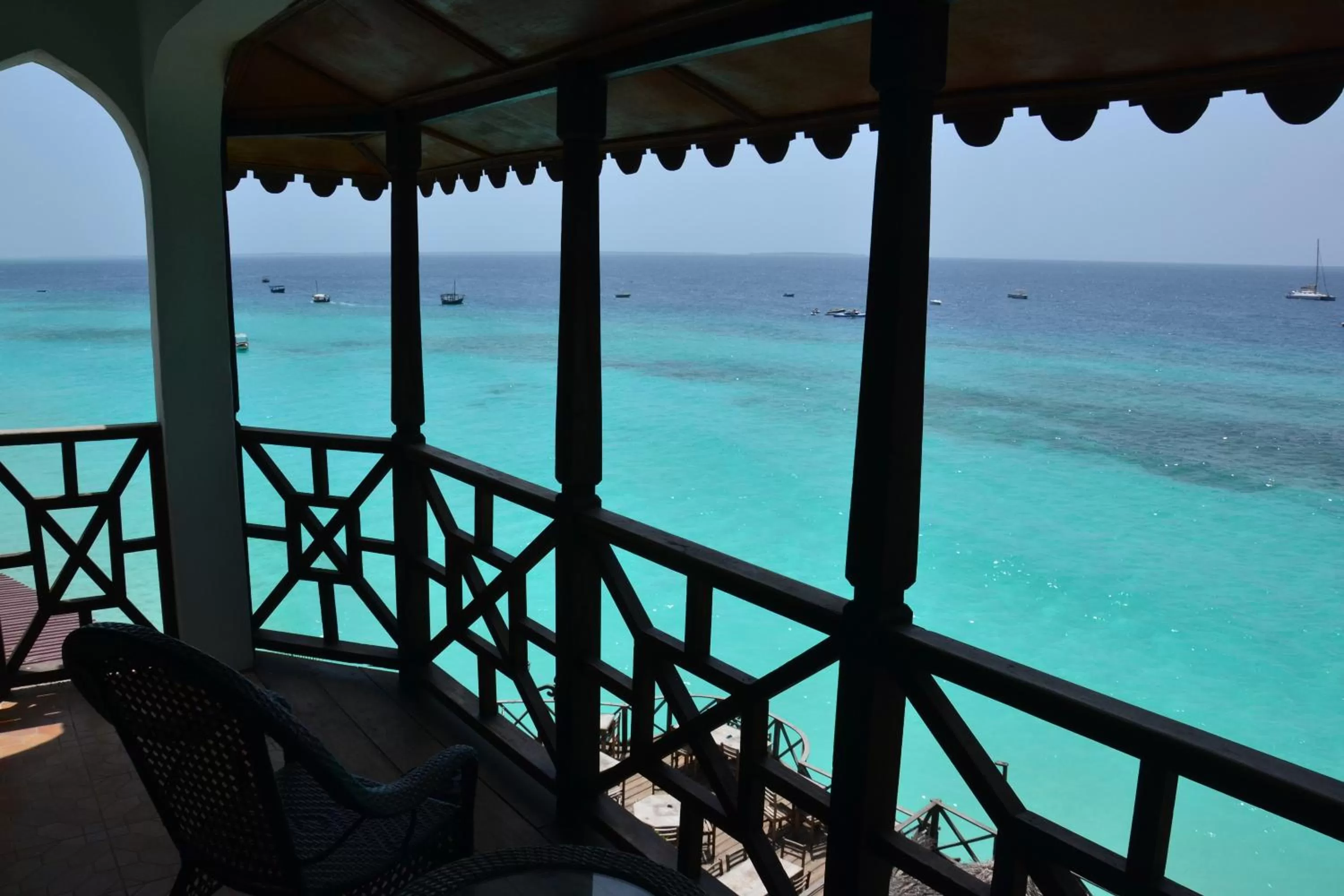 Balcony/Terrace in Langi Langi Beach Bungalows