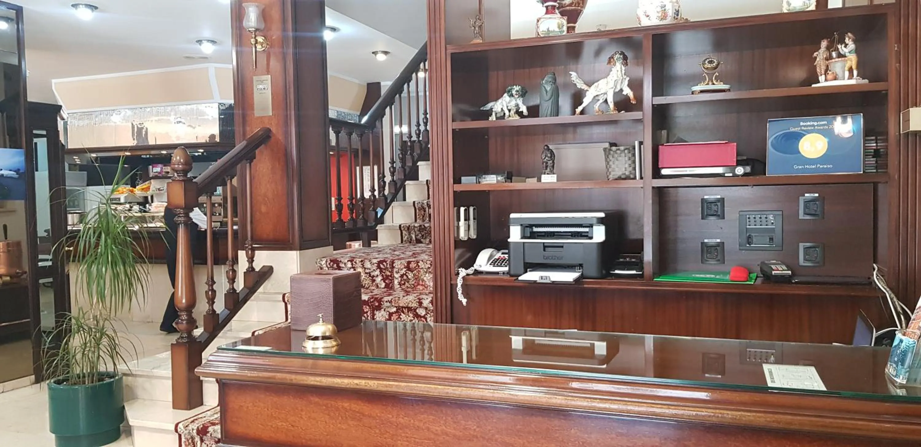 Lobby or reception in Gran Hotel Paraiso