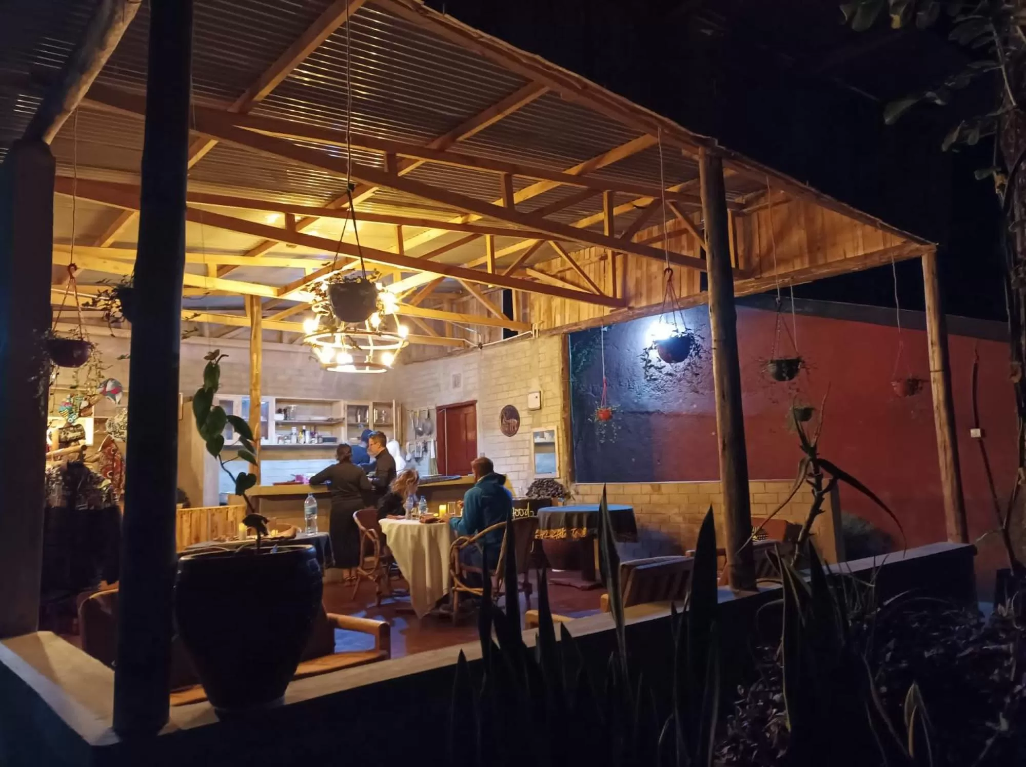 Restaurant/Places to Eat in Charming Eco-Homestay near Kilimanjaro International Airport