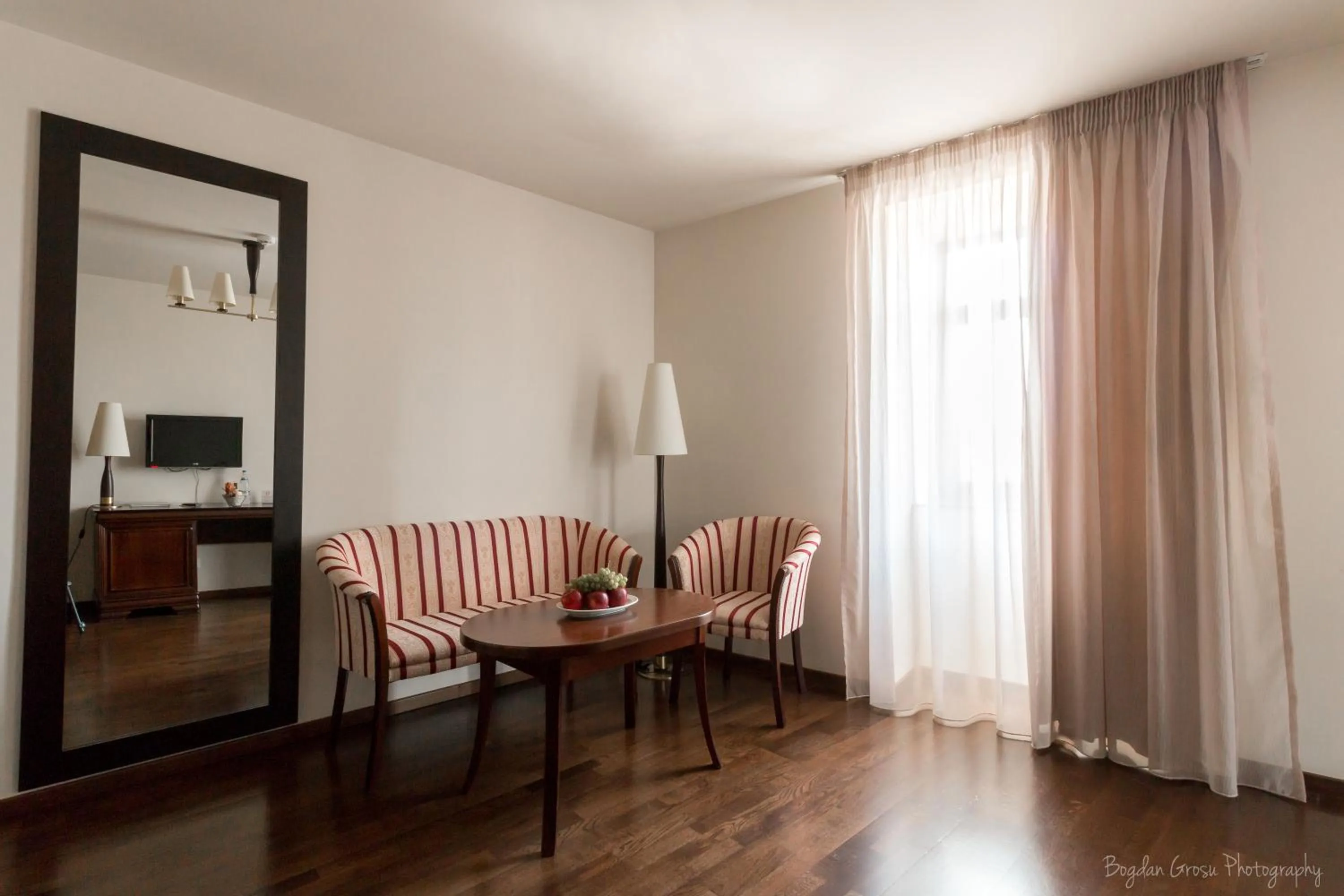 Living room in Europa Royale Bucharest