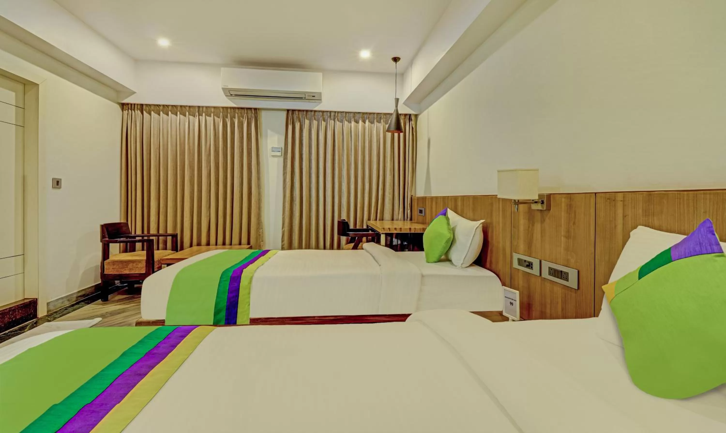 Bedroom, Bed in Treebo Seaesta RK Beach