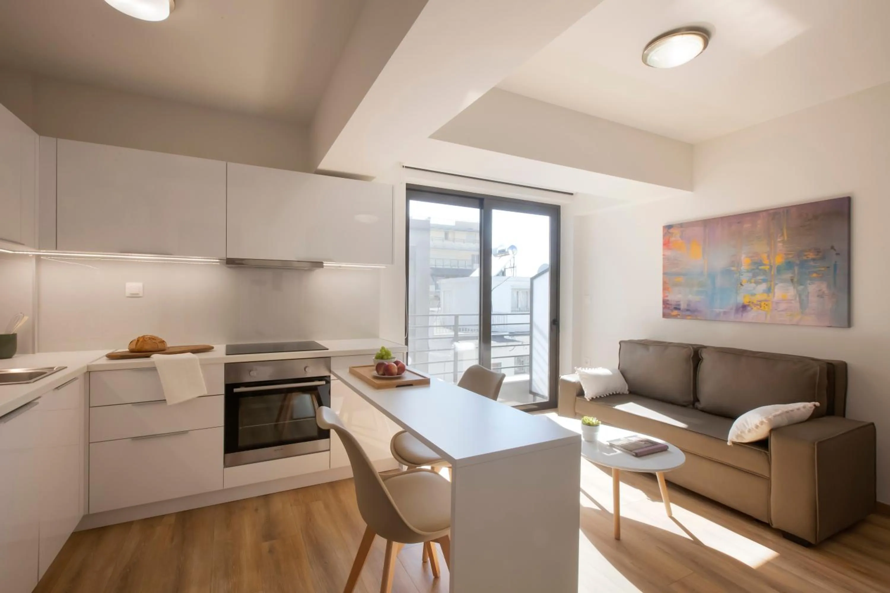 Seating area in Athens Panorama Project