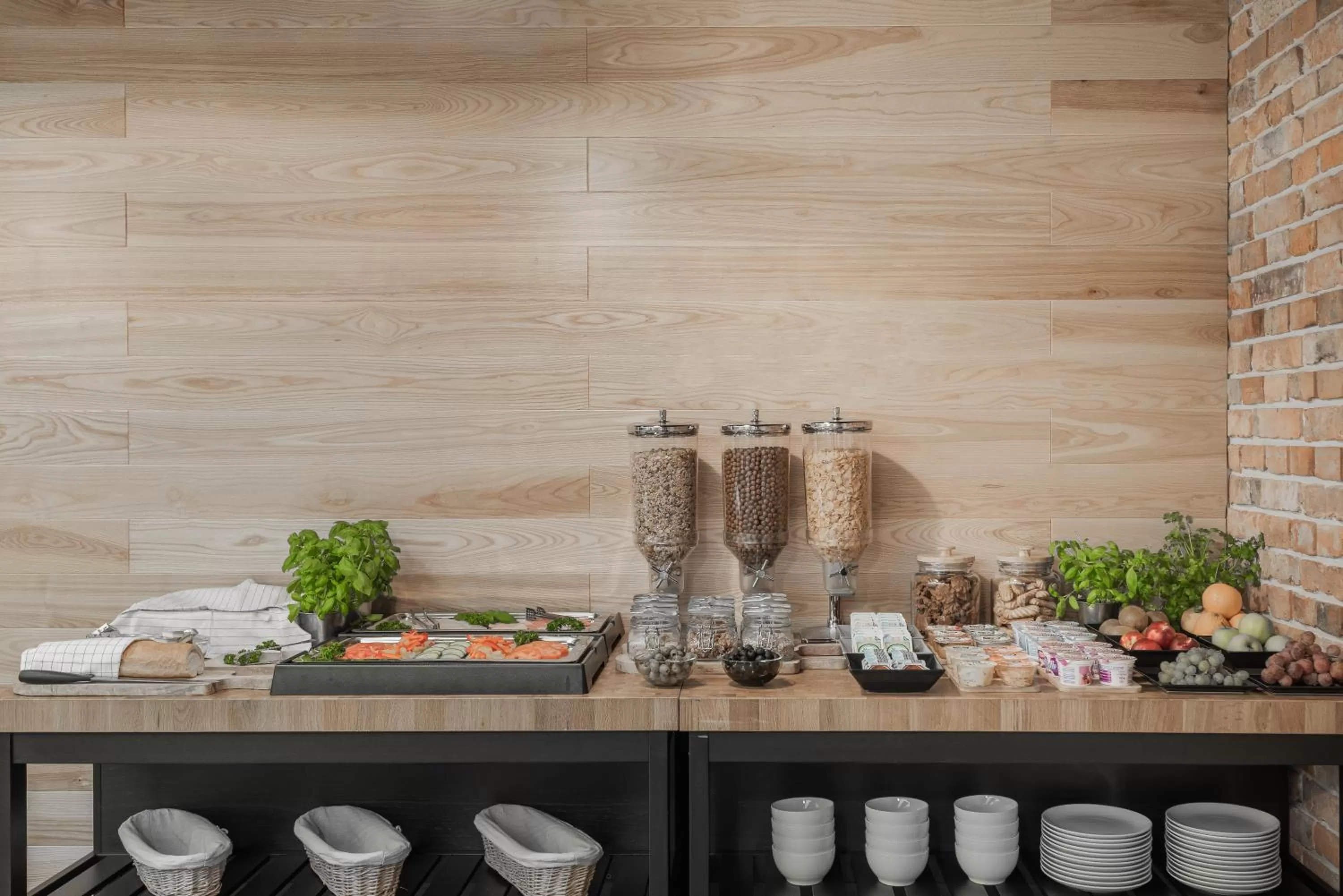 Buffet breakfast in Green Loft Gdynia