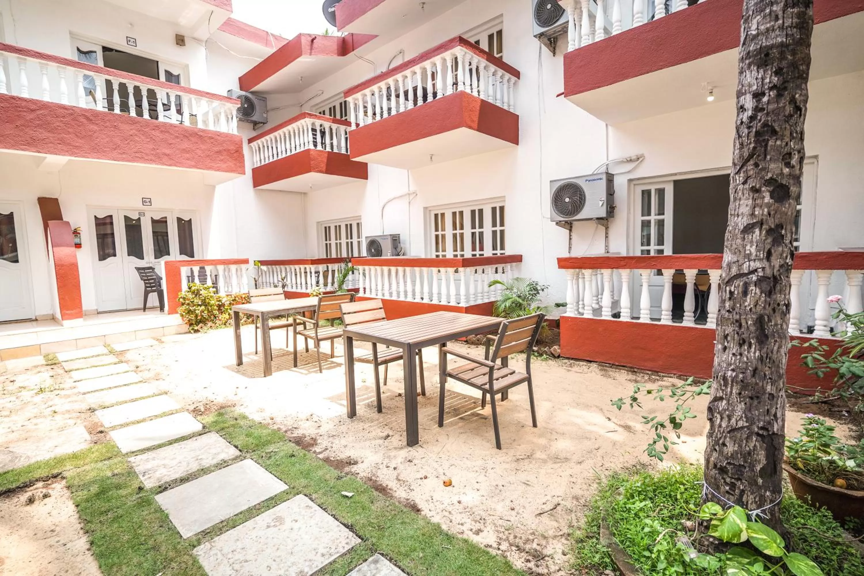 Garden view in Grande Ave Maria Resort