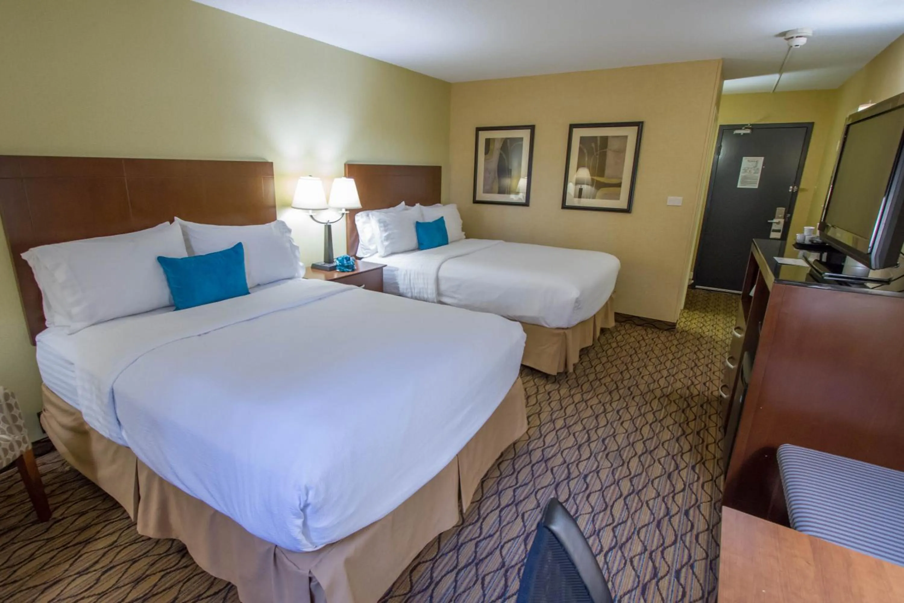 Photo of the whole room, Bed in Holiday Inn Bloomington Airport South-Mall Area by IHG