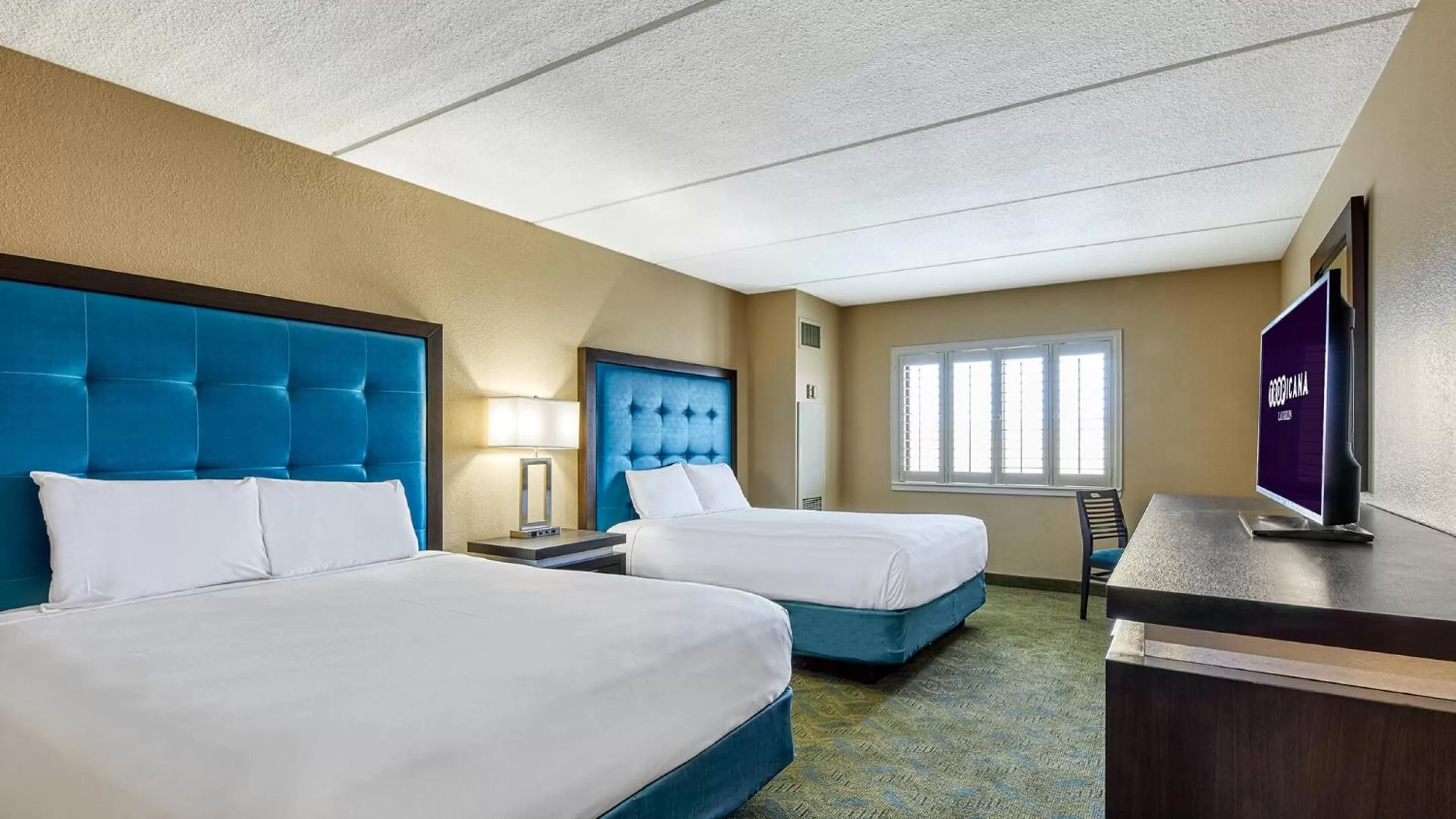Bed in Tropicana Laughlin, A Caesars Destination