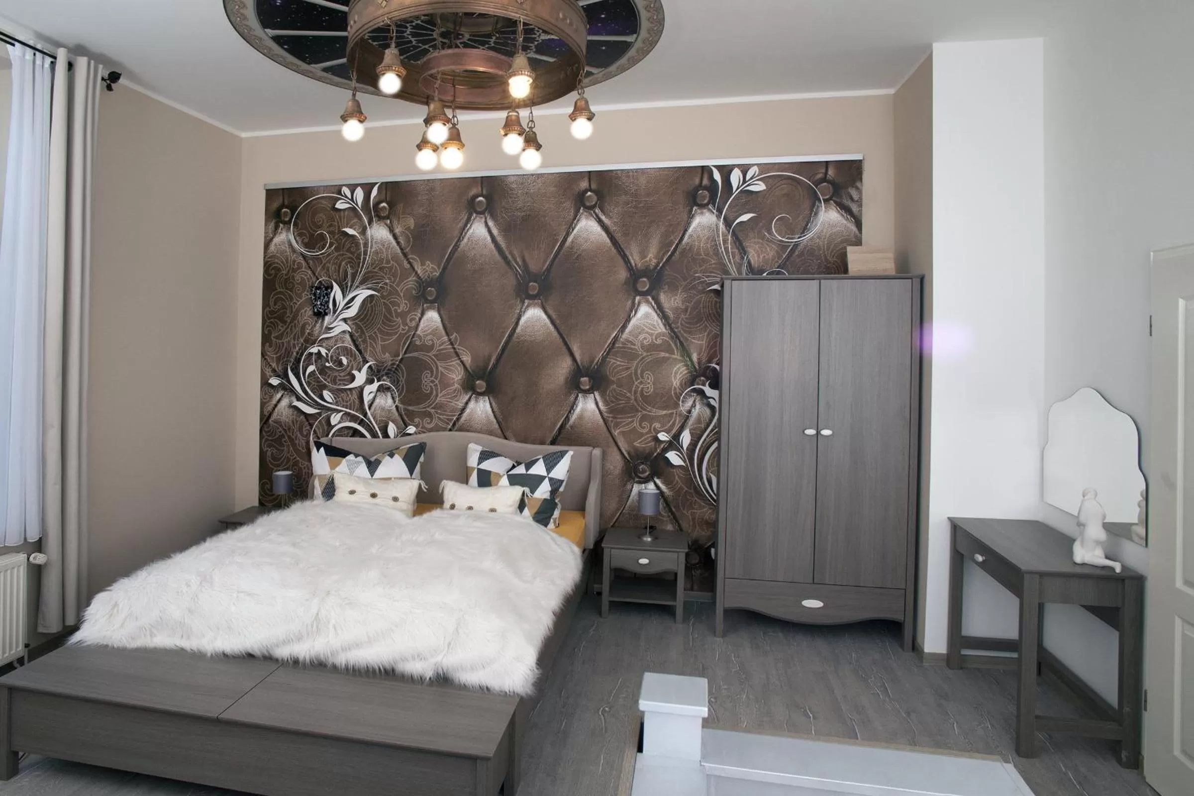 Bedroom, Bed in Designpension Idyll Nr2 Hotel Garni