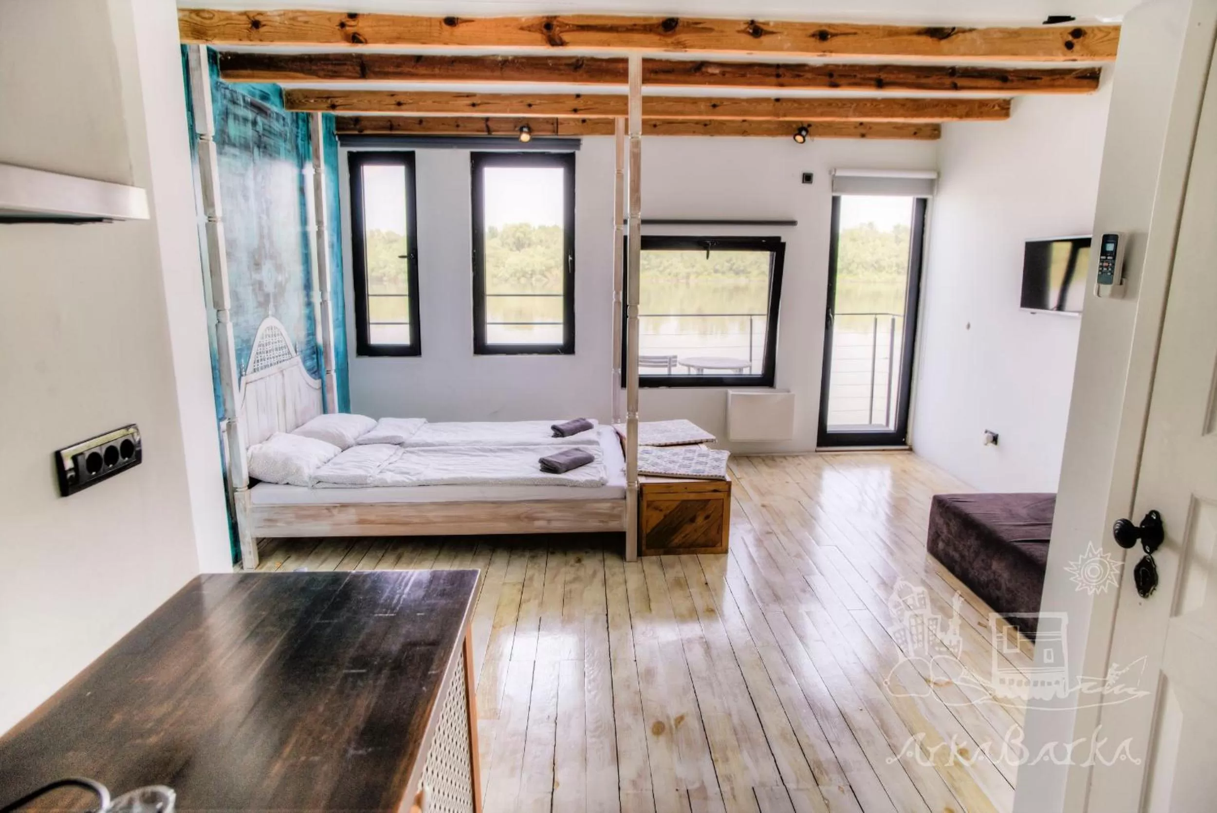 Spring, Bed in ArkaBarka 2- Floating Dream Rooms and Apartments