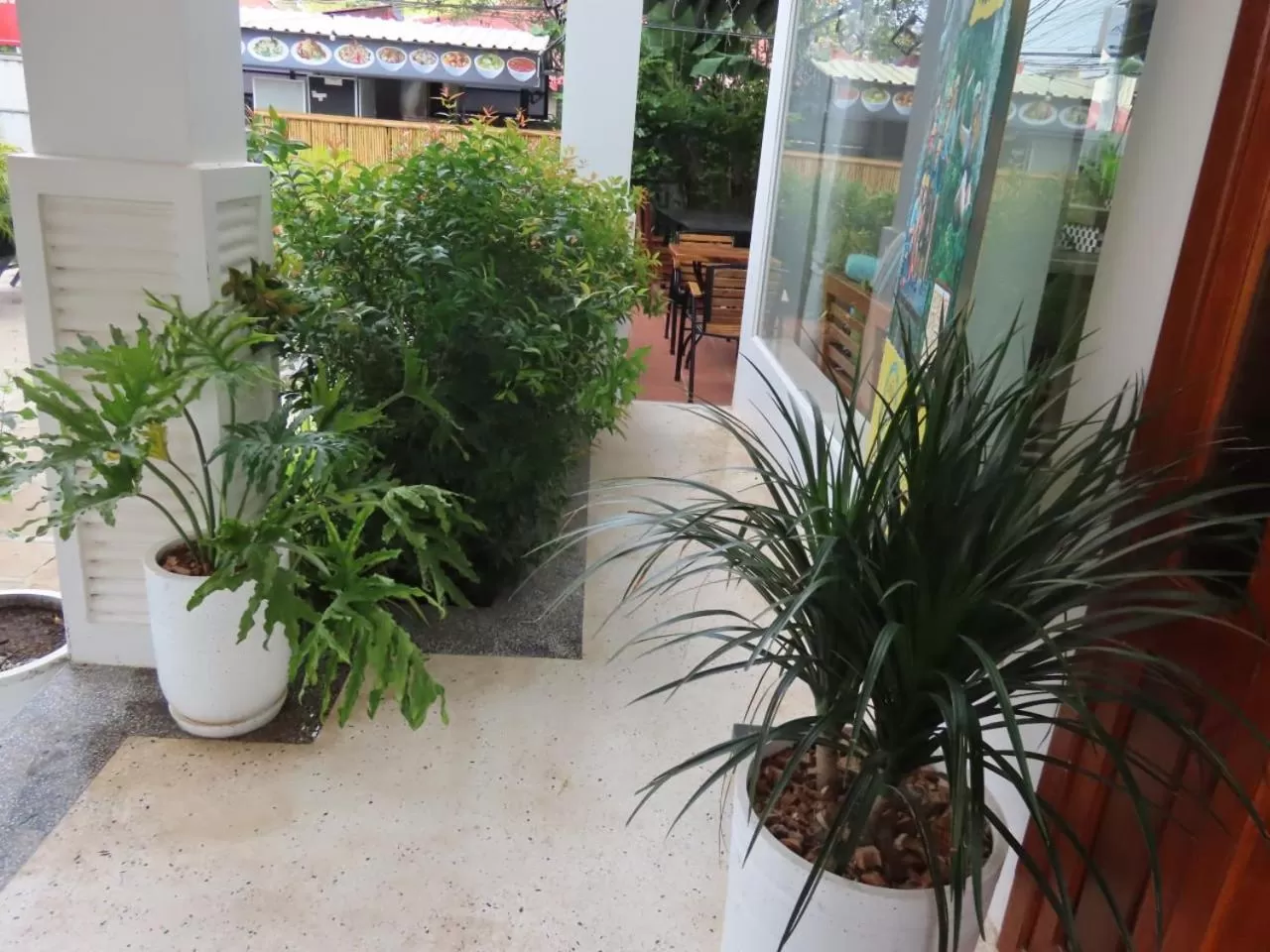 Garden in The Blanc Residence