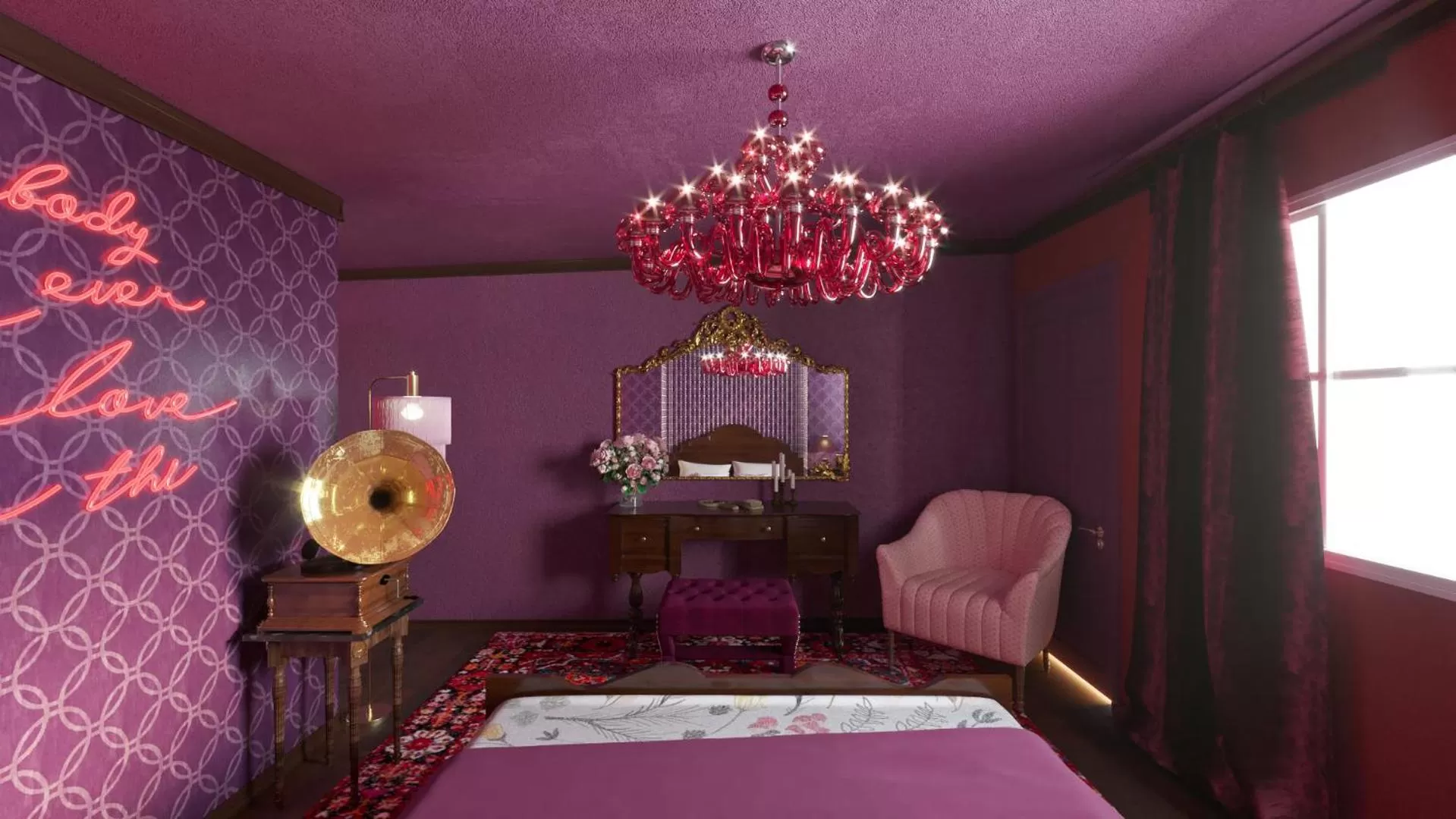 Photo of the whole room in Great Gatsby Motel Inn