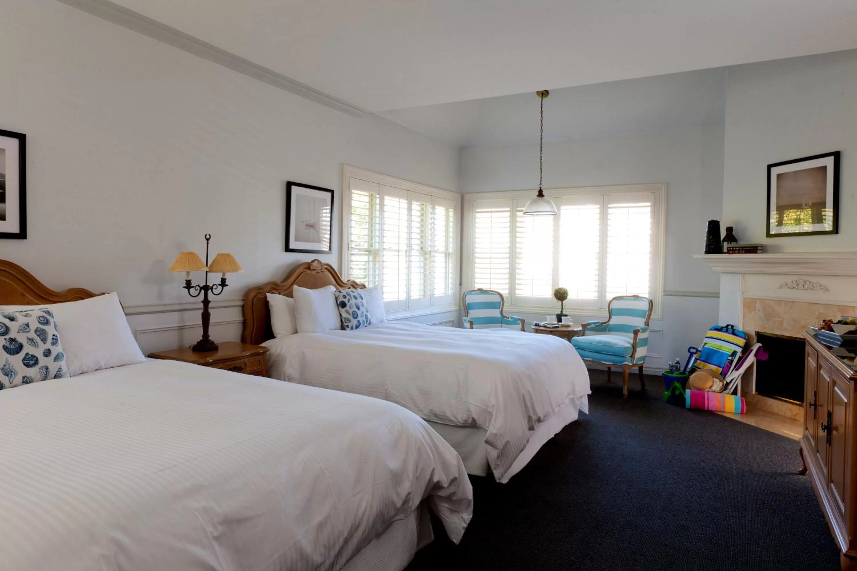 Day, Bed in Blue Lantern Inn, A Four Sisters Inn