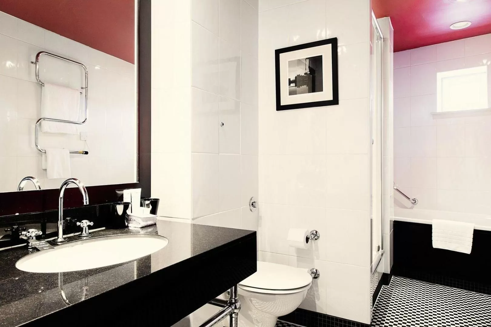Bathroom in Malmaison Edinburgh