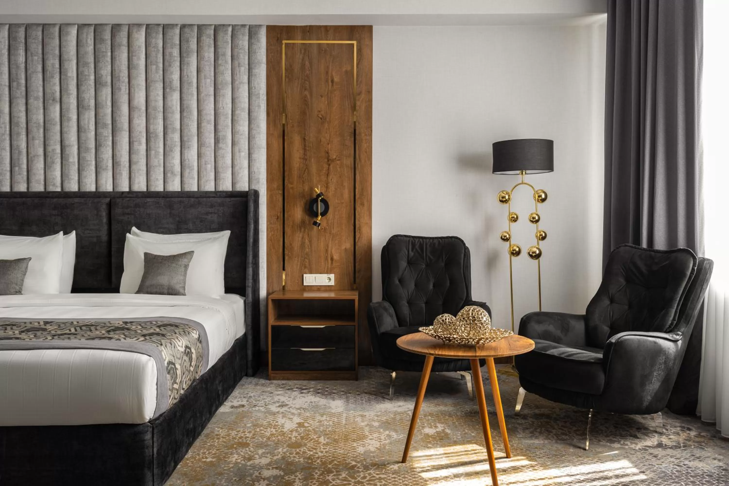 Bed in Shamsan Airport Hotel